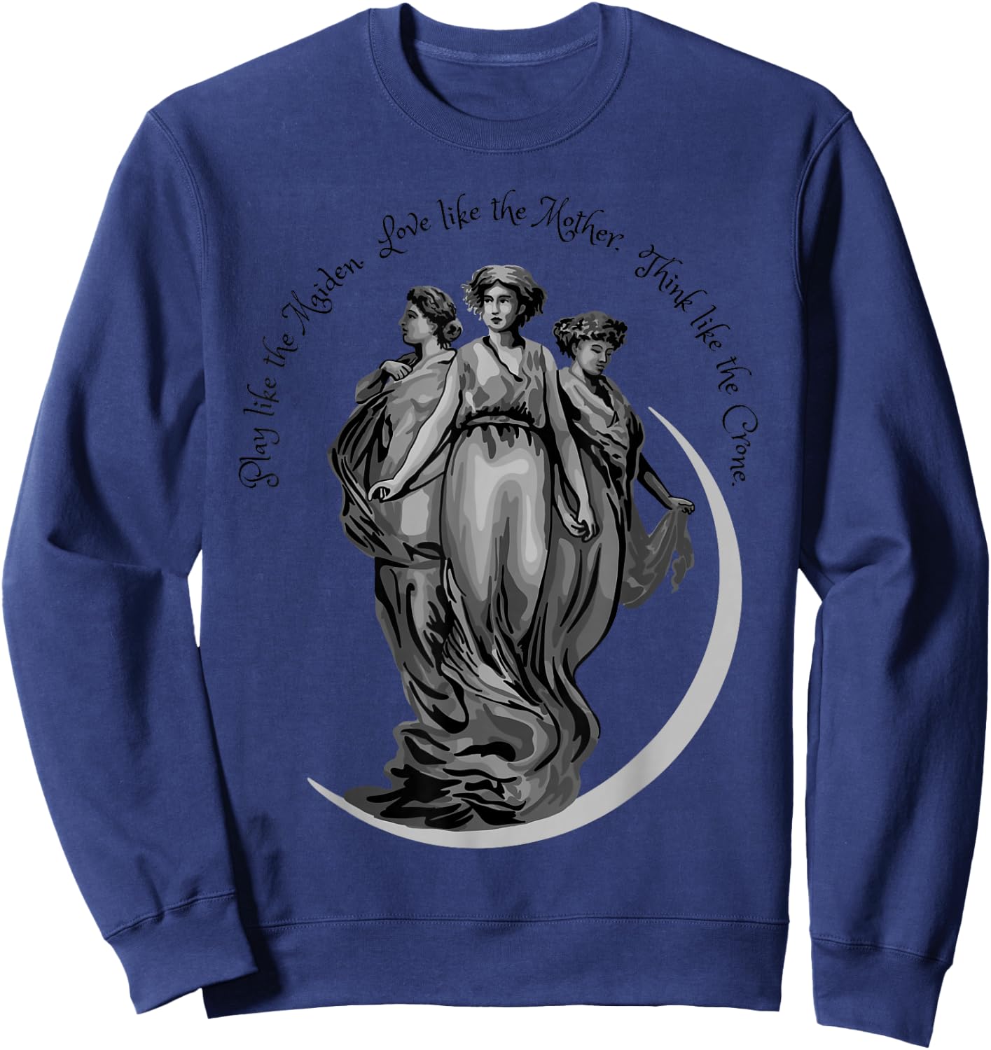 Maiden, Mother, Crone Sweatshirt - Sweatshirt | Navy