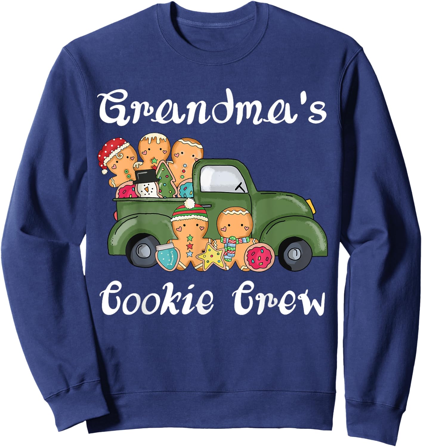 Grandma's Cookie Crew Sweatshirt - Sweatshirt | Navy