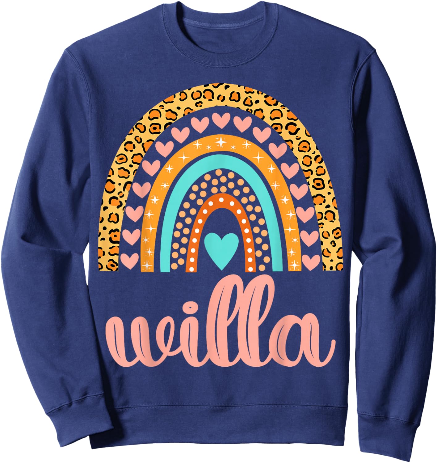 Willa Willa Name Birthday Shirt Gift Sweatshirt - Sweatshirt | Navy