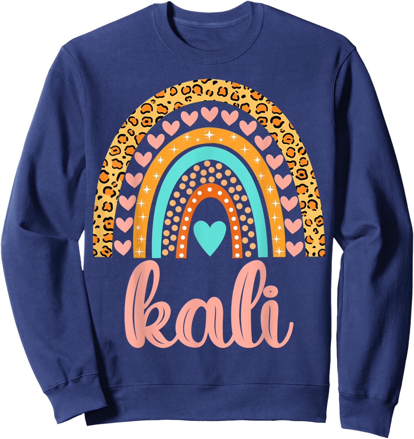 Kali Kali Name Birthday Shirt Gift Sweatshirt - Sweatshirt | Navy