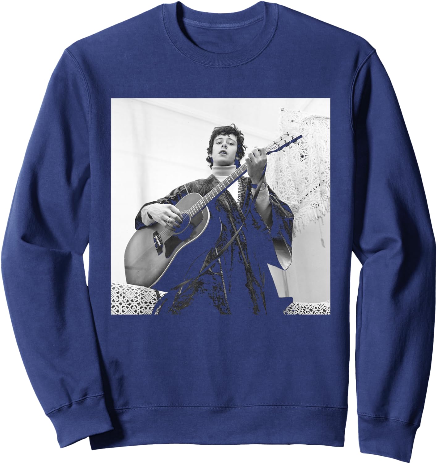 Donovan Mellow Yellow Scottish Singer 1966 Sweatshirt - Sweatshirt | Navy