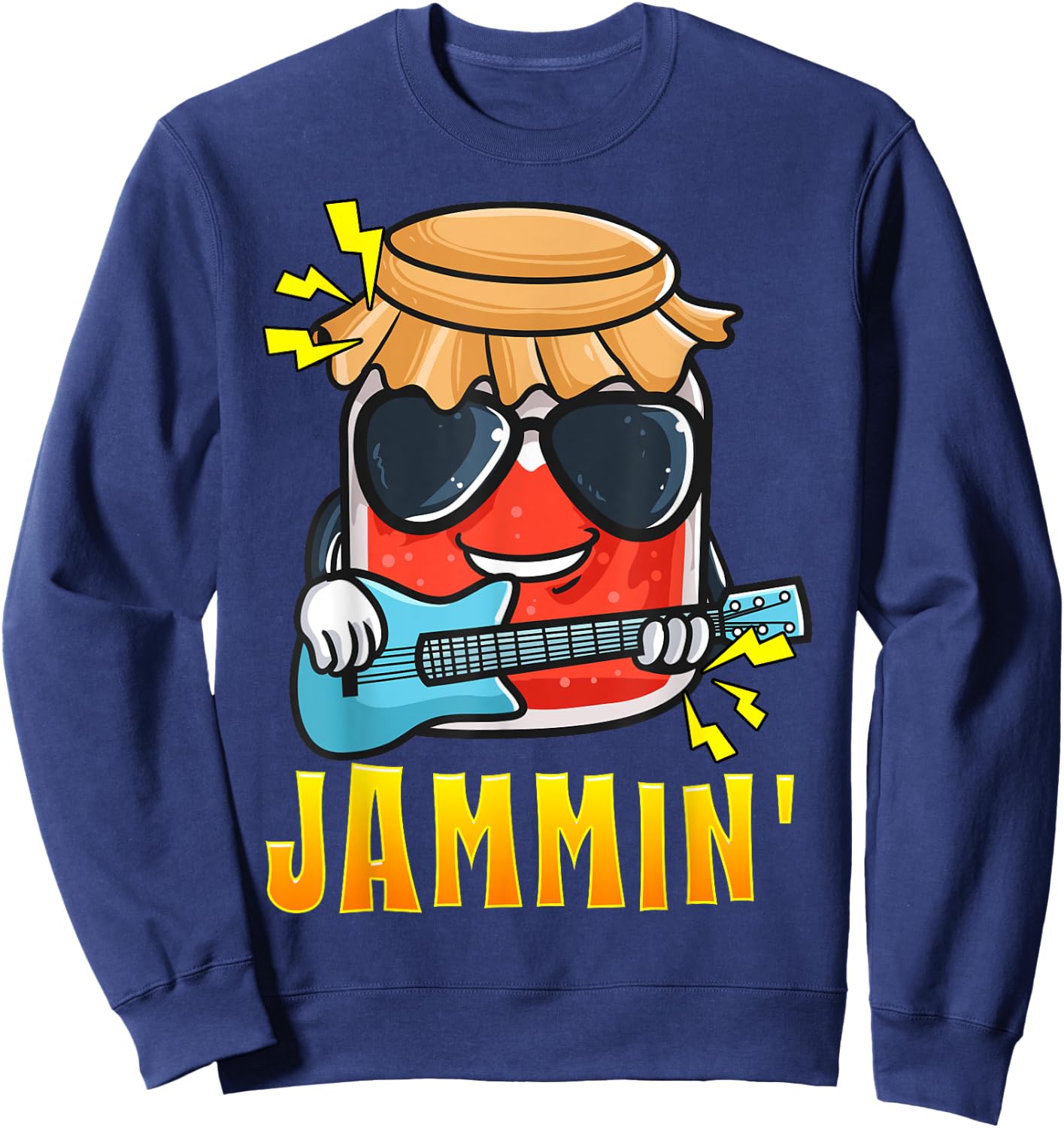 Canning Jam Love Canning Jelly And Jam Funny Jammin' Canner Sweatshirt - Sweatshirt | Navy