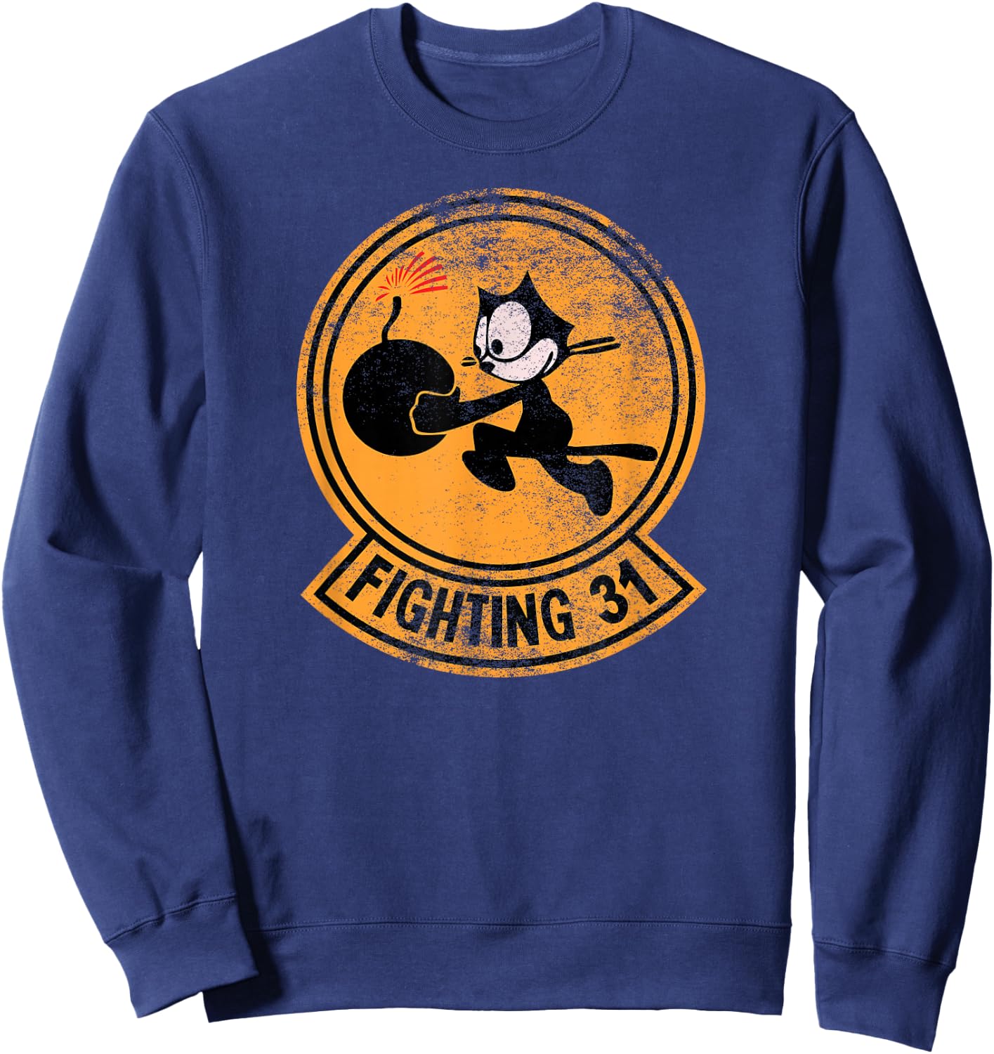 WW2 VFA-31 Tomcatters Squadron Patch VFA31 Sweatshirt - Sweatshirt | Navy