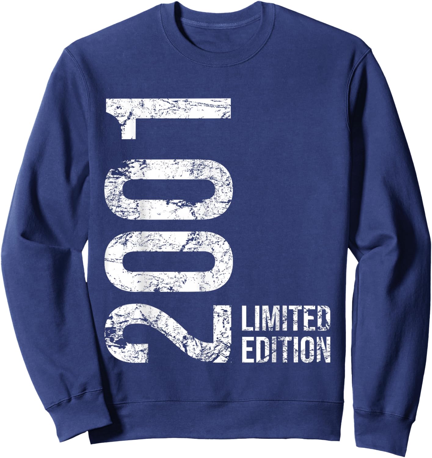 24th Birthday 24 Years Old Man Woman Vintage 2001 Sweatshirt - Sweatshirt | Navy