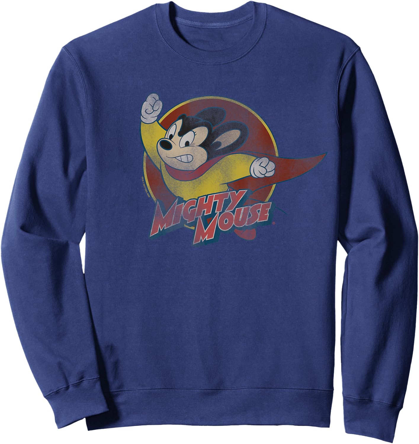 Mighty Mouse to The Rescue Sweatshirt - Sweatshirt | Navy