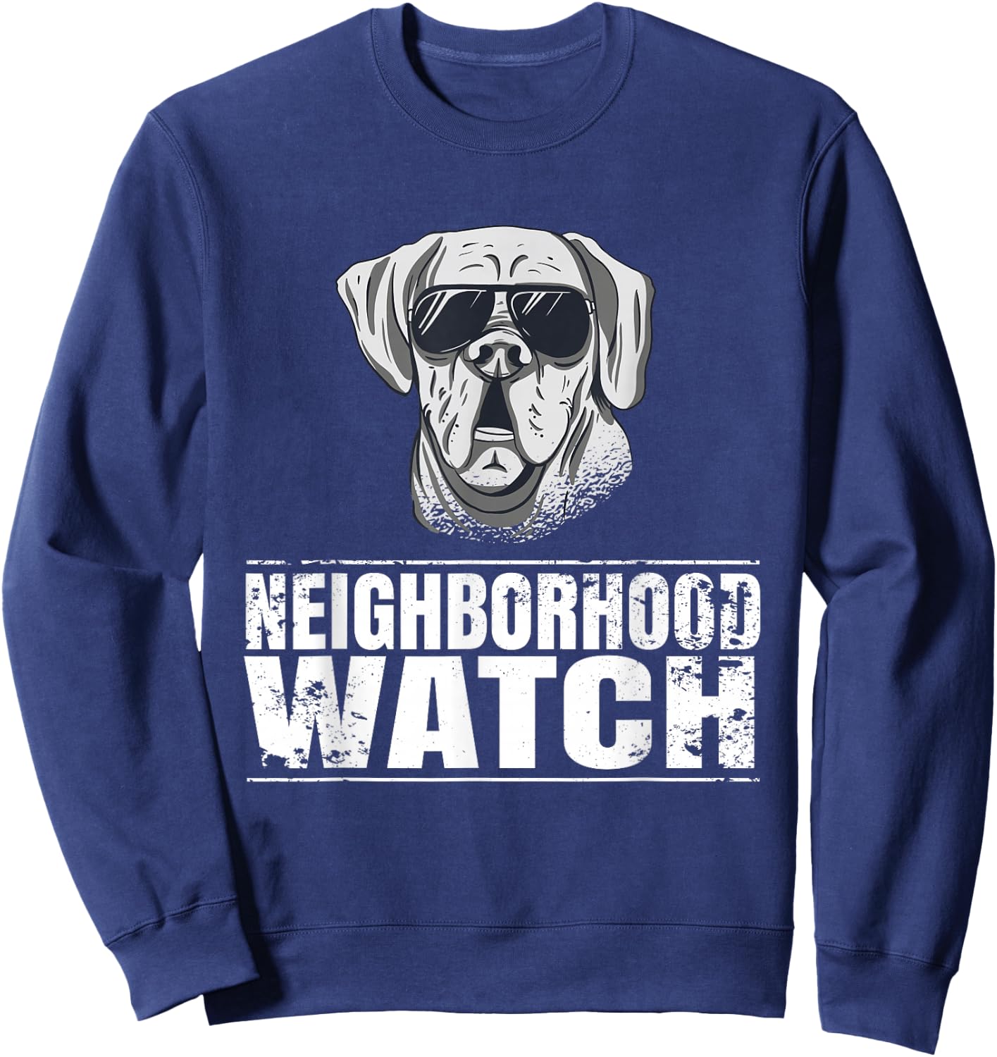 Neighborhood Watch Sweatshirt - Sweatshirt | Navy