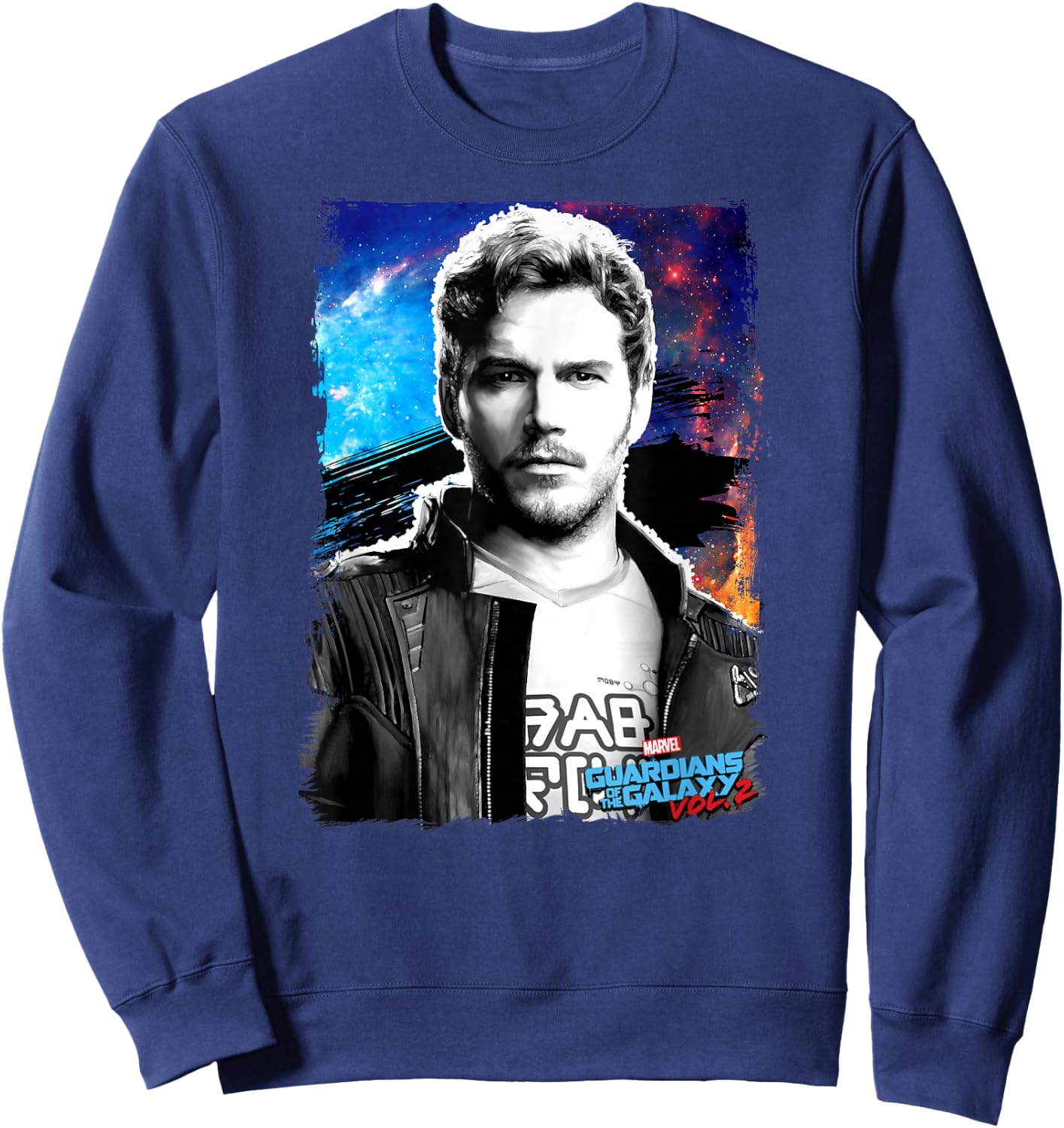 Marvel Guardians Of The Galaxy 2 Star Lord Sweatshirt - Sweatshirt | Navy