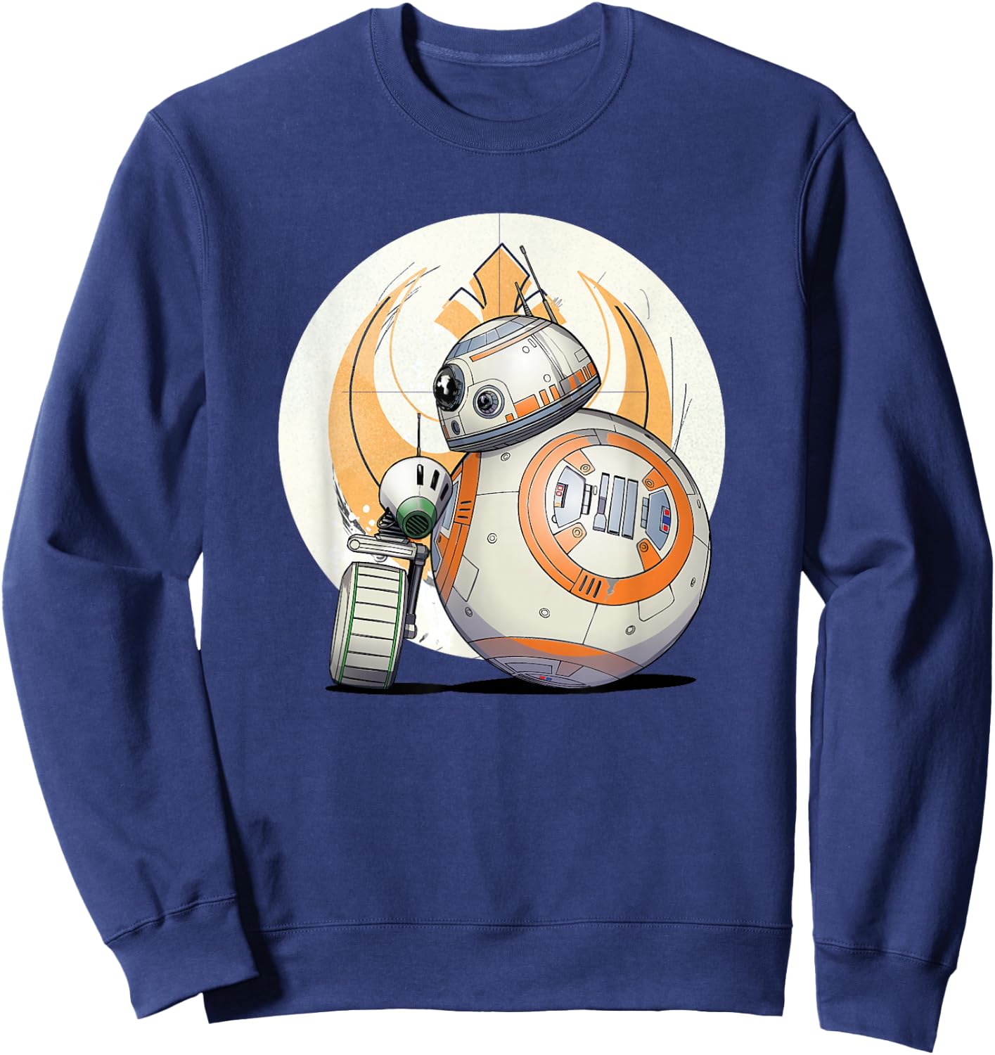 Star Wars The Rise of Skywalker BB-8 D-O Droid BFF Sweatshirt - Sweatshirt | Navy