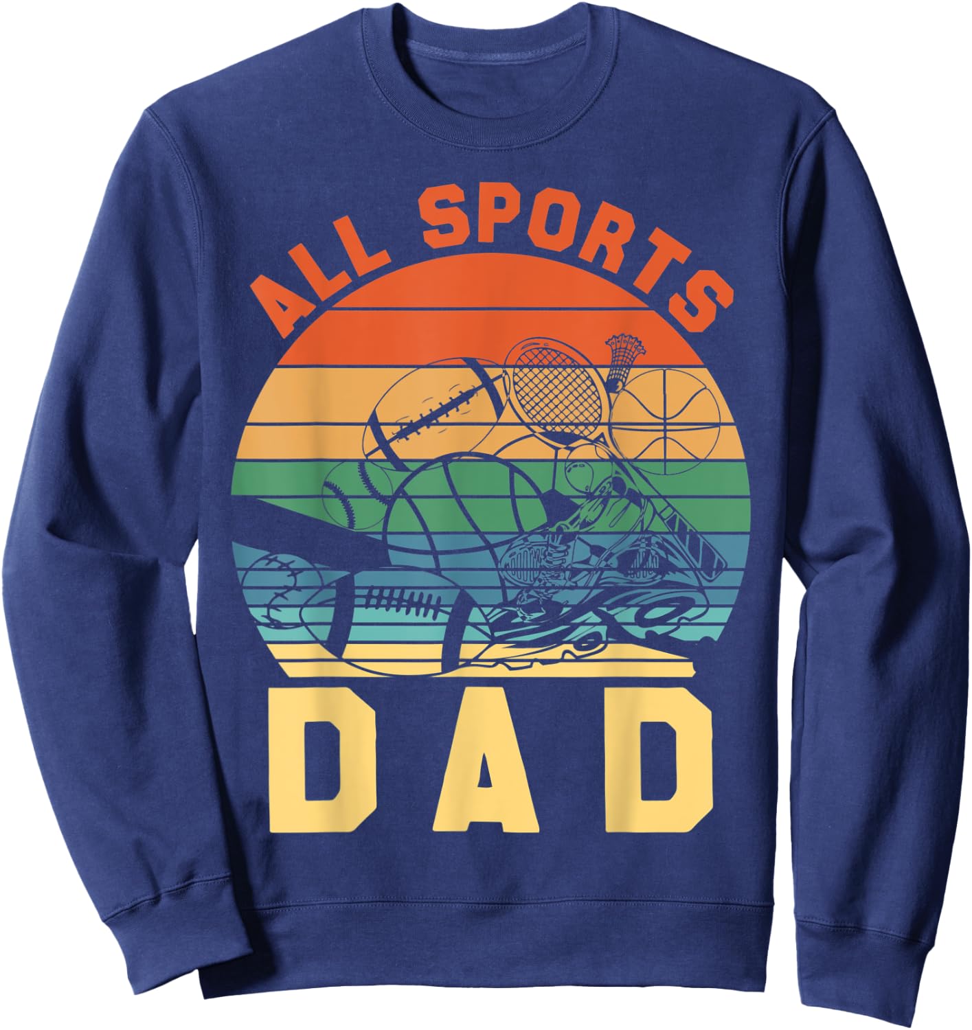 All Sports Dad Sweatshirt - Sweatshirt | Navy