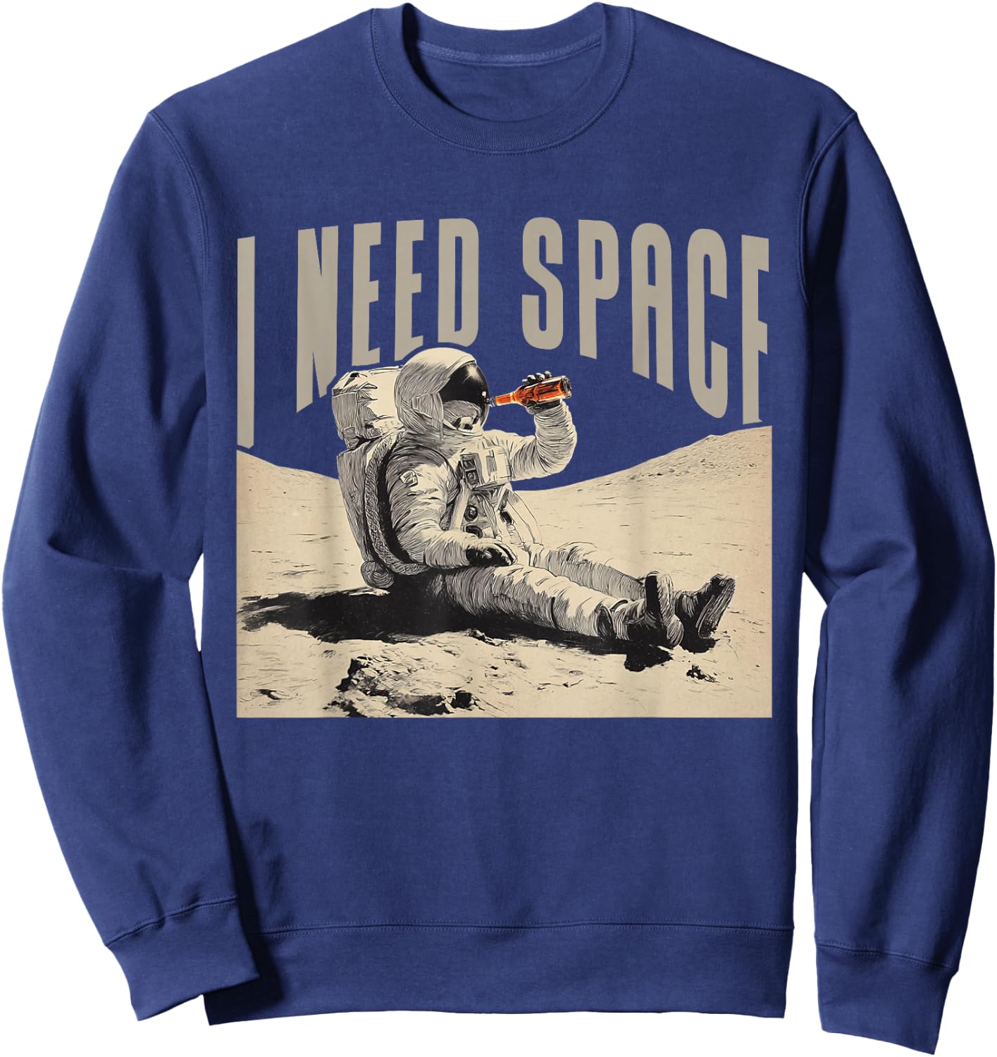 I Need More Space Sweatshirt - Sweatshirt | Navy