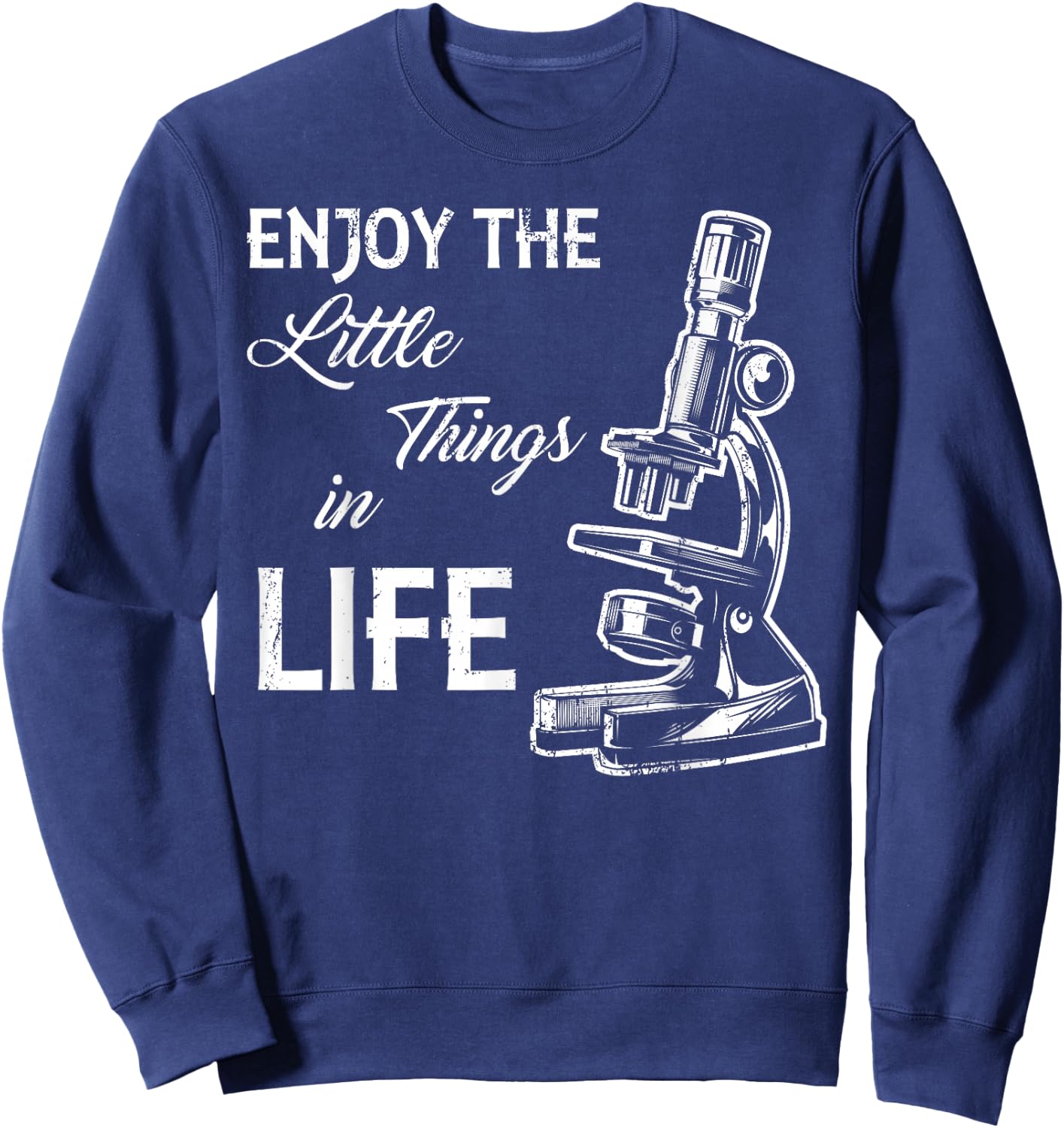 Biology Teacher Science Microbiology Scientist Biology Sweatshirt - Sweatshirt | Navy