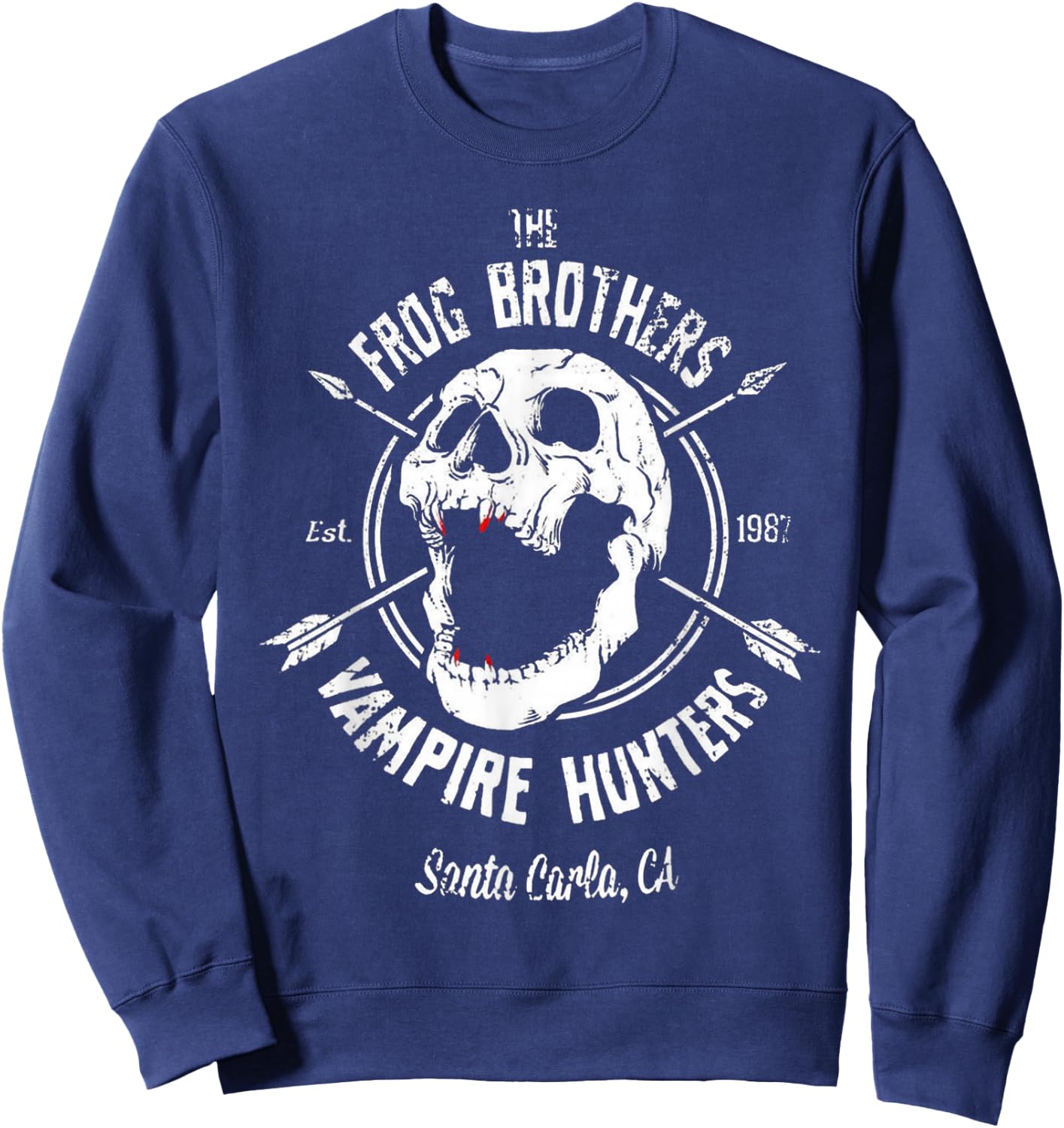The Frog Brothers Vampire Hunters Sweatshirt - Sweatshirt | Navy