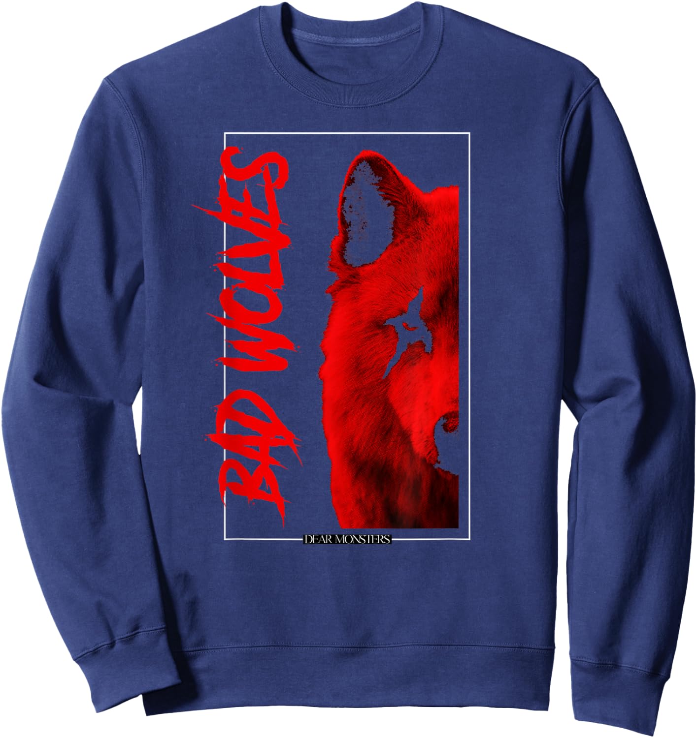 Bad Wolves – Dear Monsters Album Sweatshirt - Sweatshirt | Navy