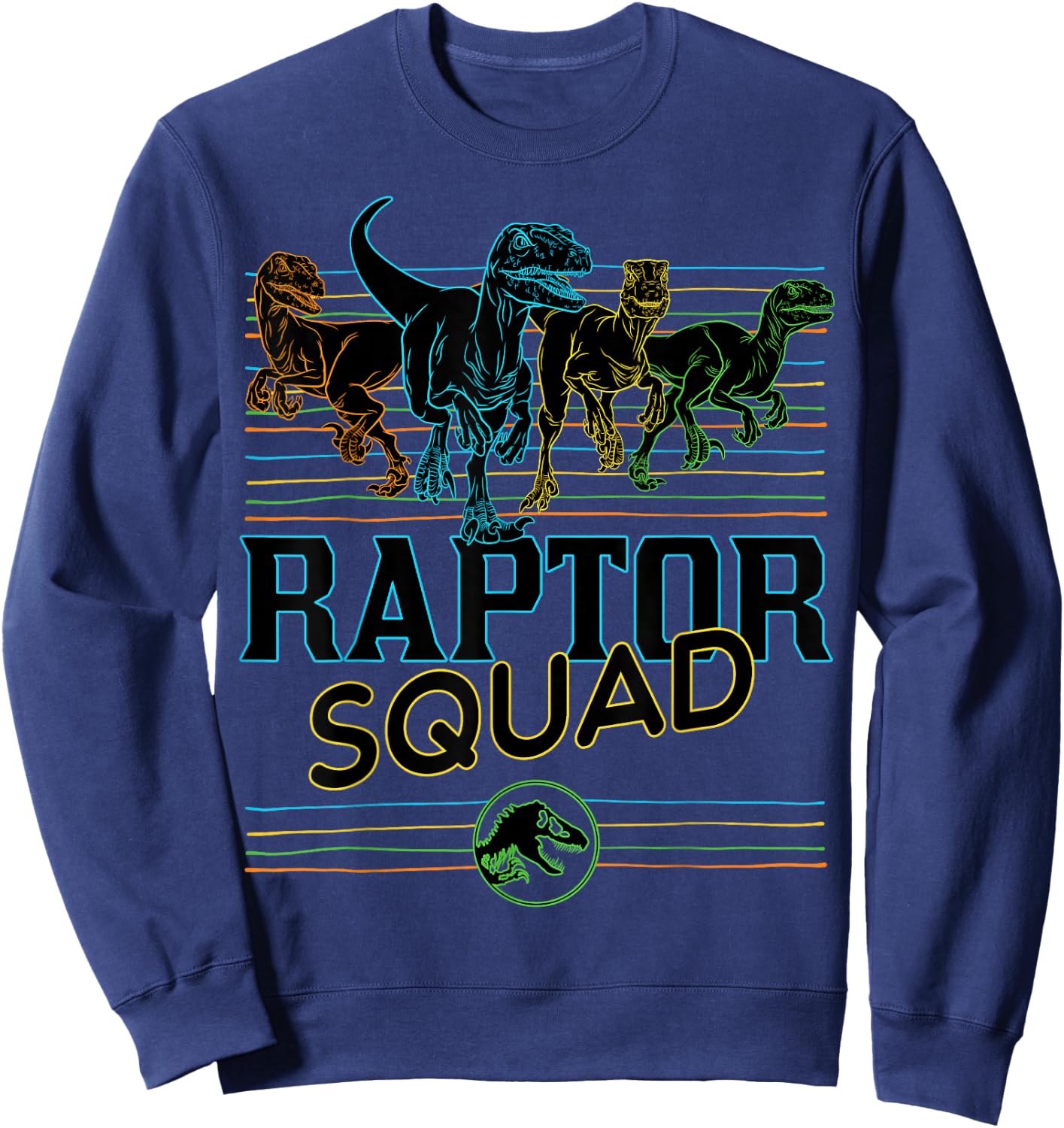 Jurassic World: Camp Cretaceous Raptor Squad Sweatshirt - Sweatshirt | Navy