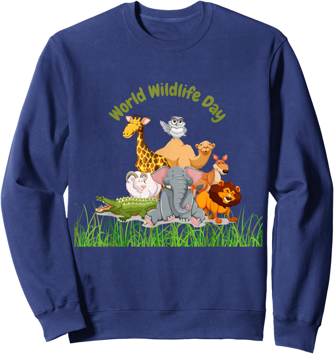 World Wildlife Day Sweatshirt - Sweatshirt | Navy