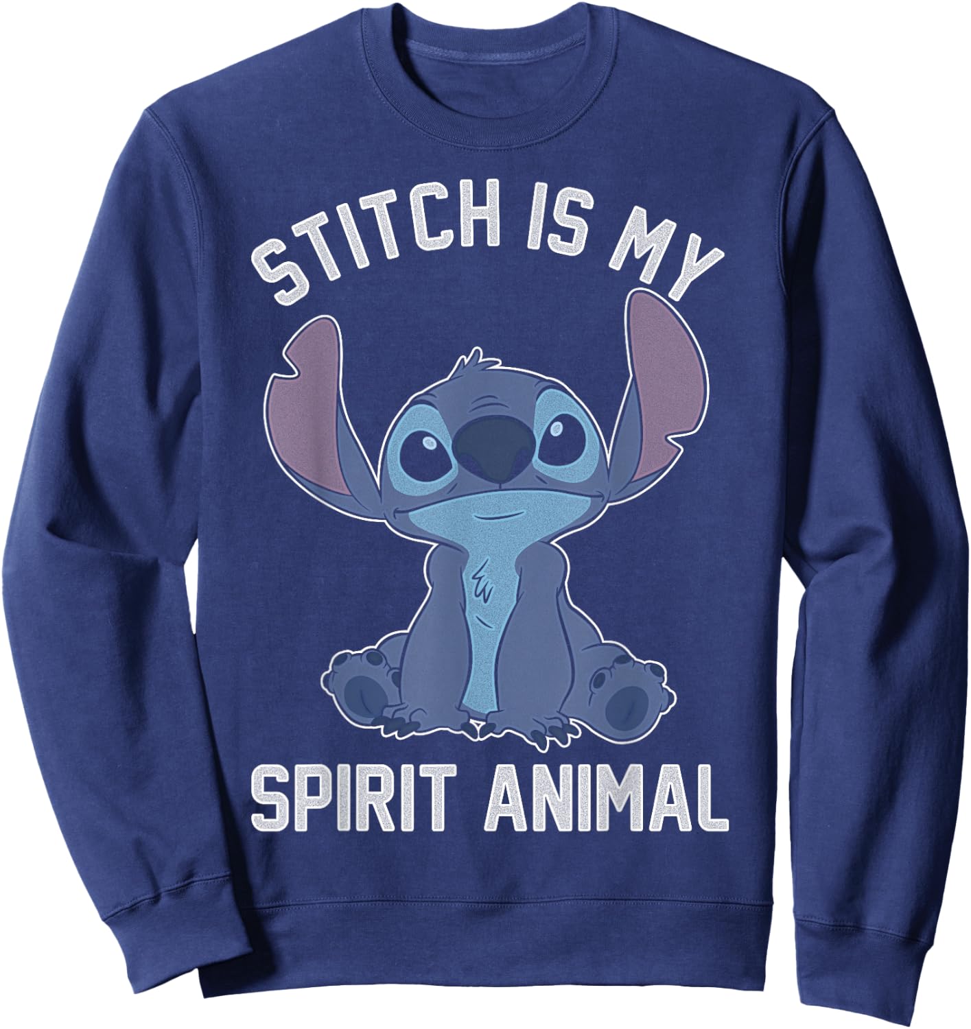 Disney Lilo & Stitch My Spirit Animal Portrait Sweatshirt - Sweatshirt | Navy