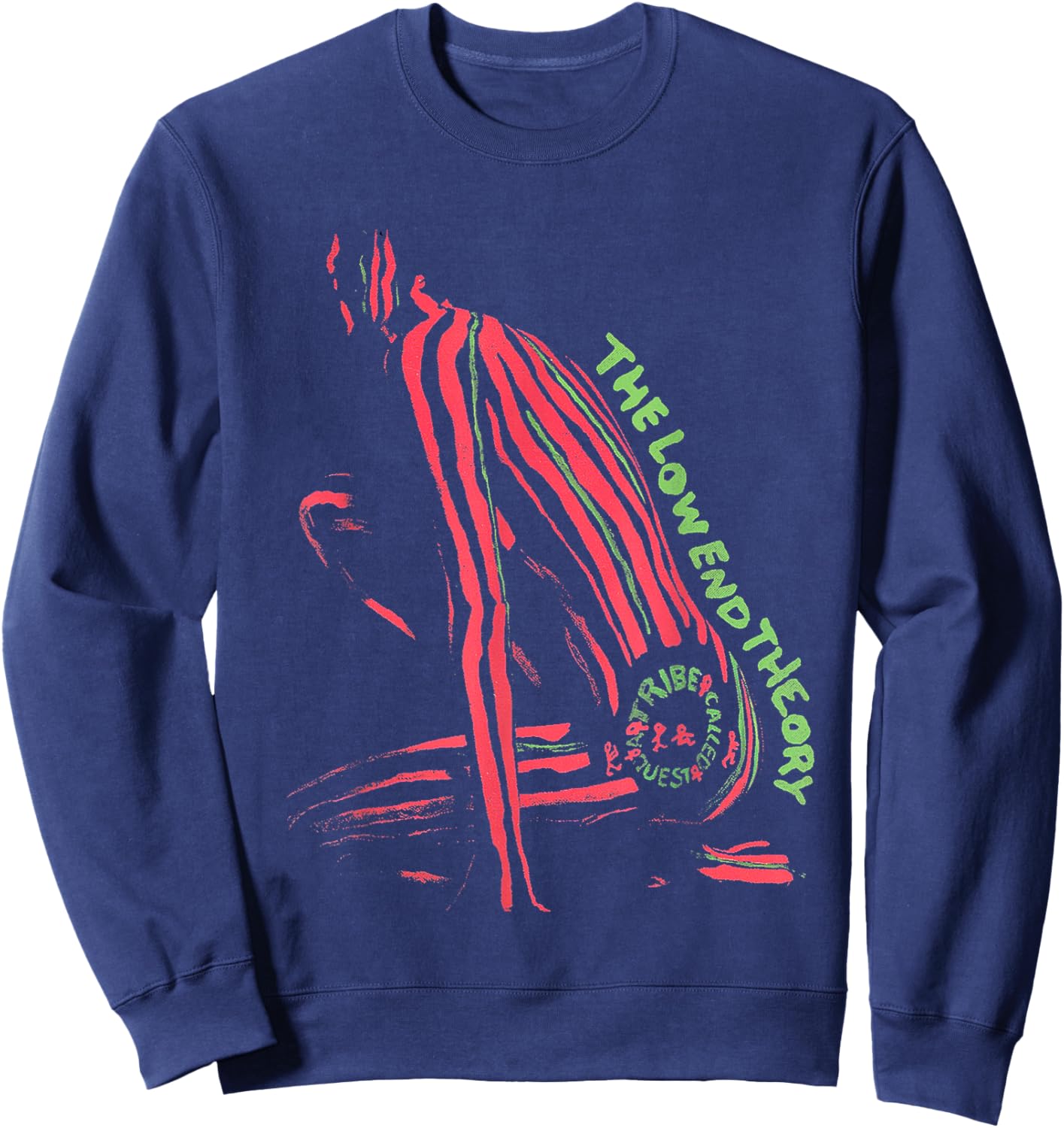 A Tribe Called Quest Official Low End Theory Sweatshirt - Sweatshirt | Navy
