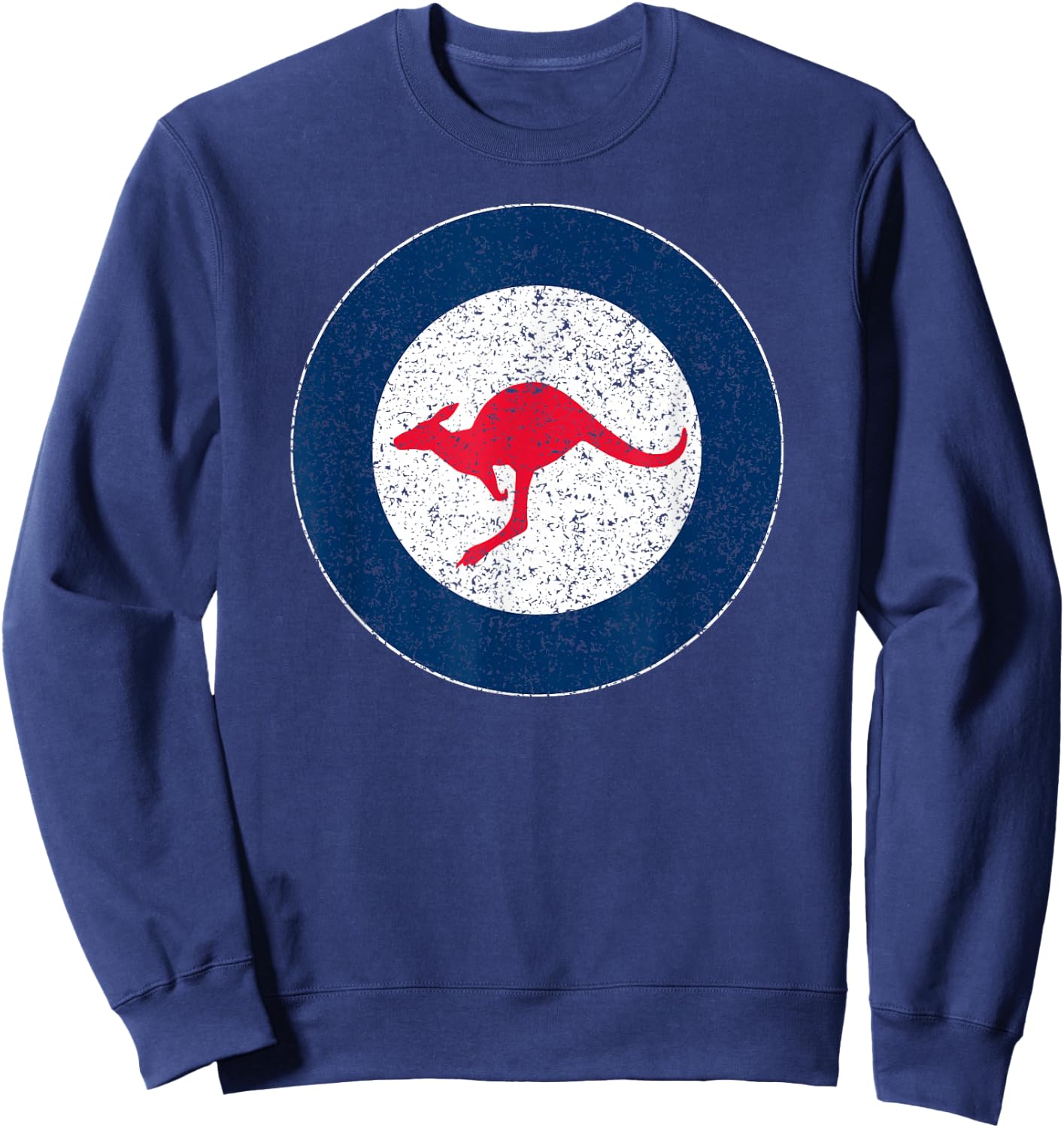 Australian Air Force Roundel Kangaroo Sweatshirt - Sweatshirt | Navy