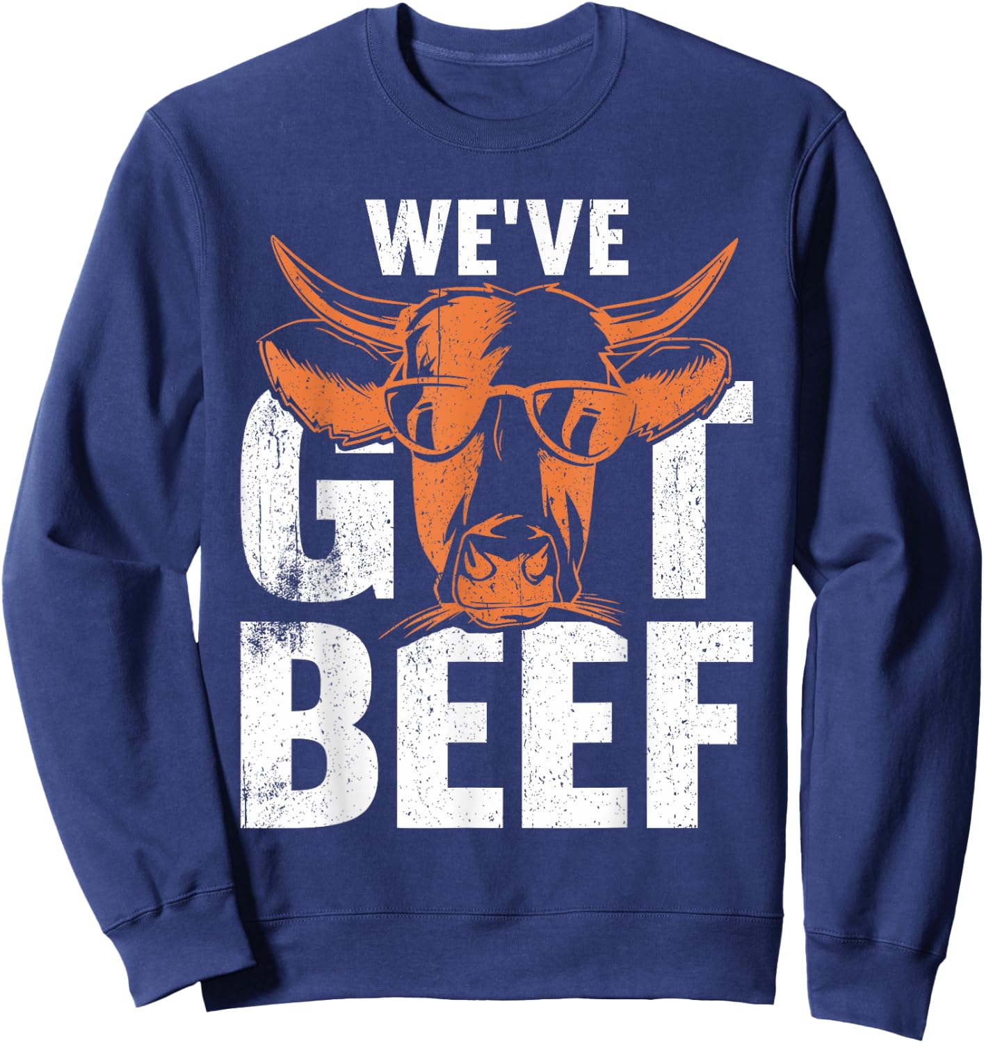 We’ve got beef Butcher Sausage Lover Butchery Shop Sweatshirt - Sweatshirt | Navy