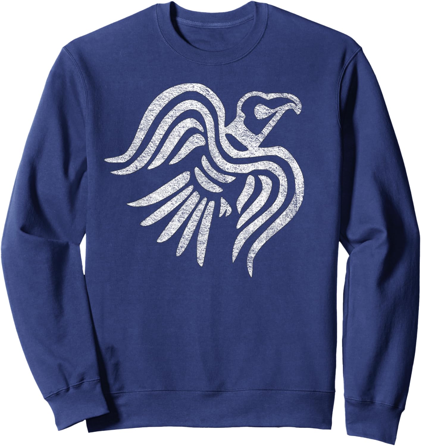Norse Raven Banner Viking Flag Scandinavian Denmark Sweden Sweatshirt - Sweatshirt | Navy