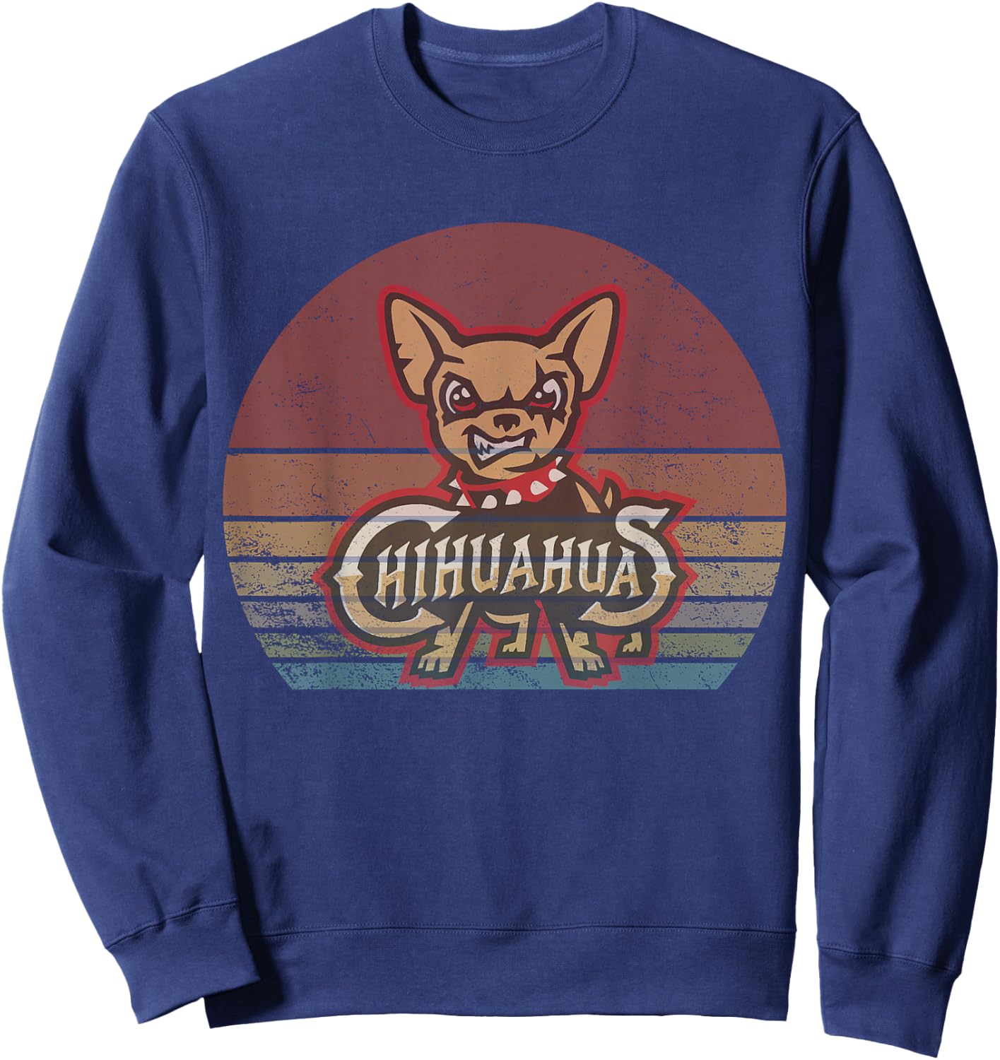 Retro 80's Chihuahua,Chihuahua Lover for Kids Sweatshirt - Sweatshirt | Navy