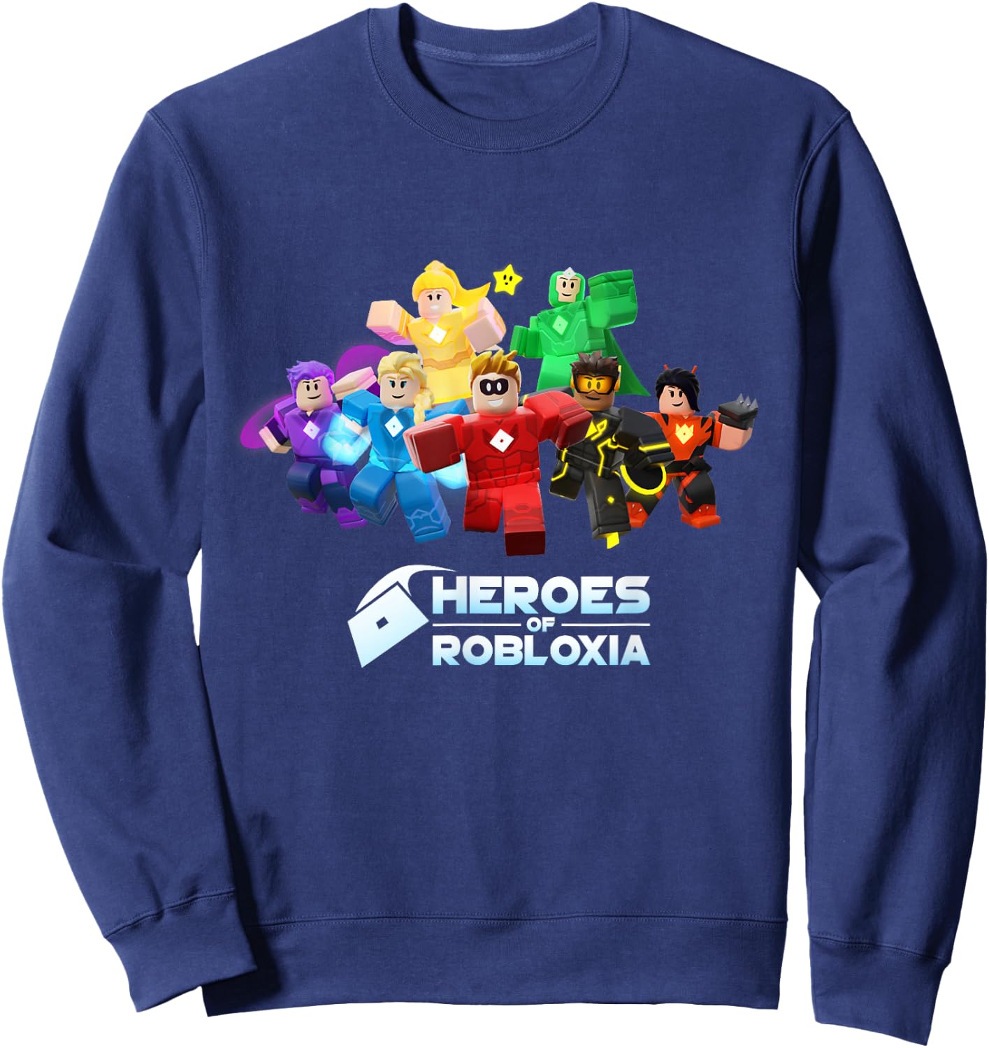 Heroes of Robloxia Sweatshirt - Sweatshirt | Navy