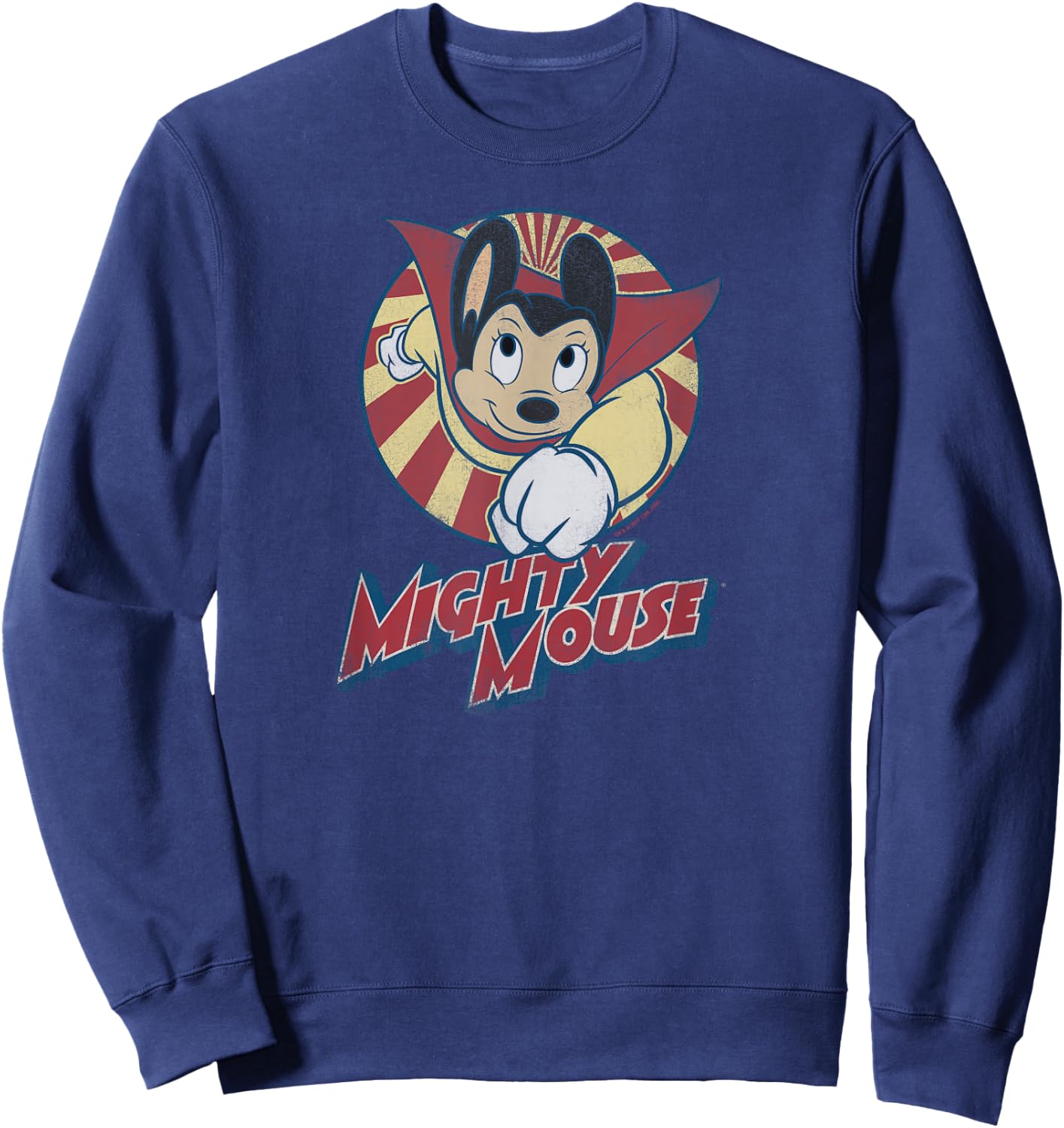 Mighty Mouse The One The Only Sweatshirt - Sweatshirt | Navy