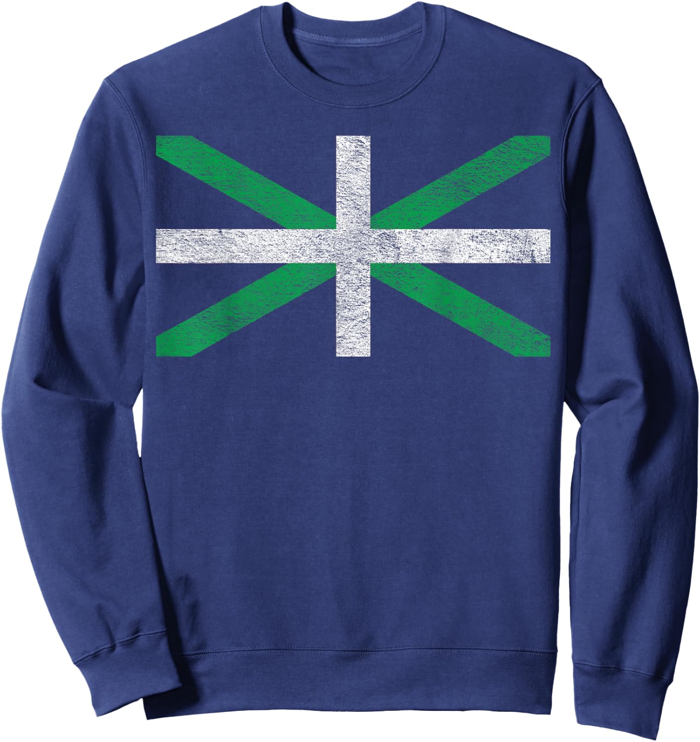 Basque Country Flag Ikurrina Spain Sweatshirt - Sweatshirt | Navy