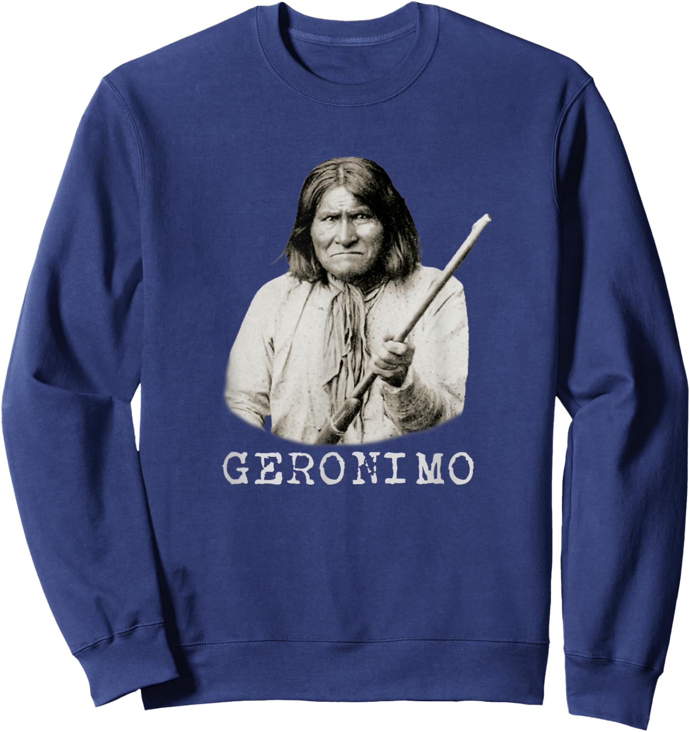 Apache Goyahkla Geronimo Sweatshirt - Sweatshirt | Navy