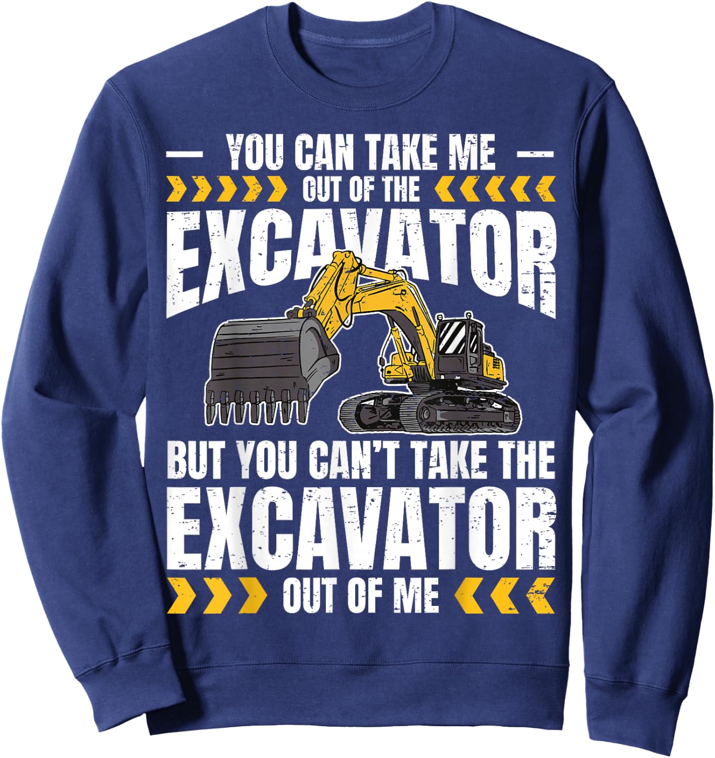 Excavator Operator Sweatshirt - Sweatshirt | Navy