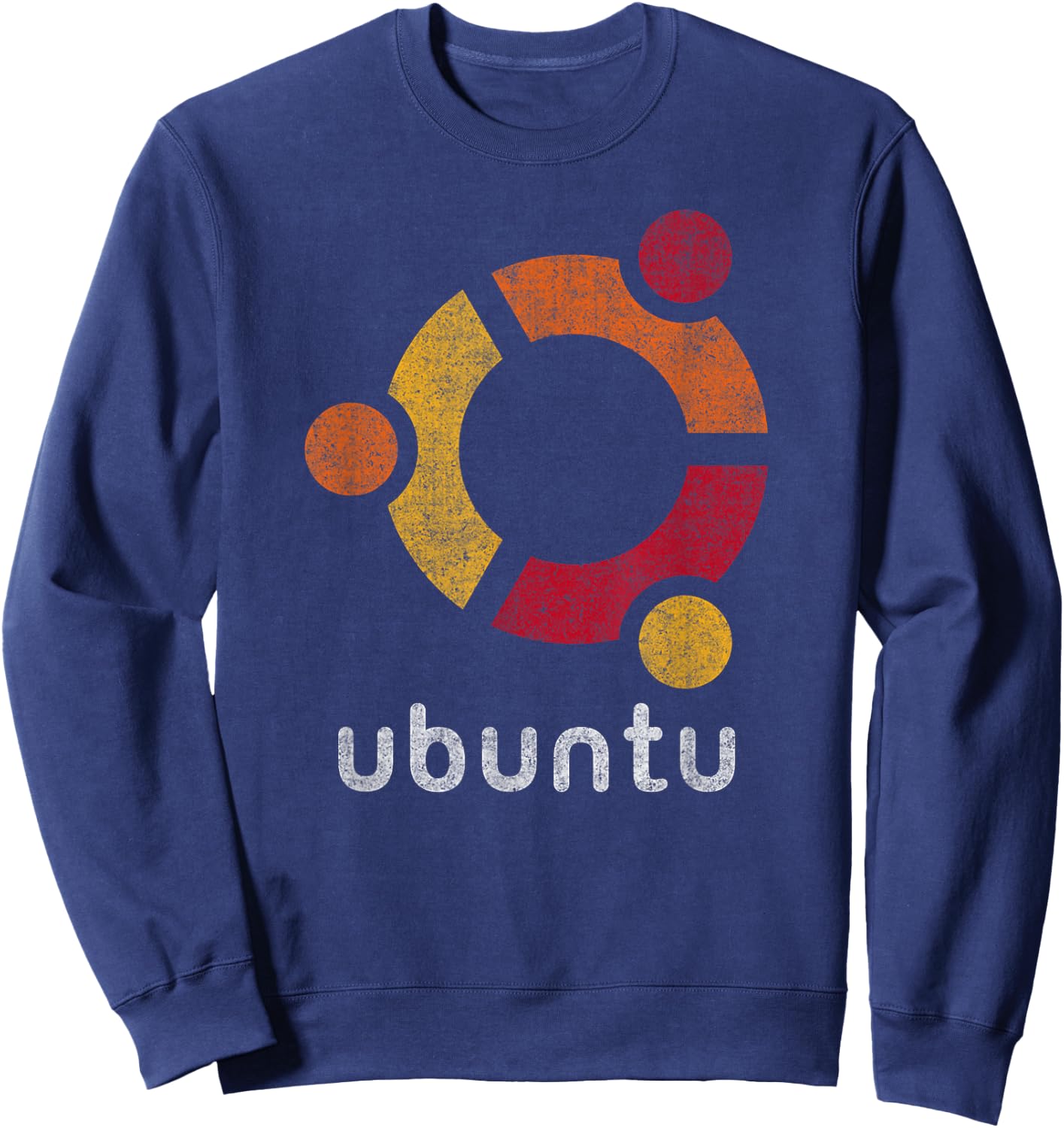 Ubuntu Linux - Secure, Reliable Operating System for Coders Sweatshirt - Sweatshirt | Navy