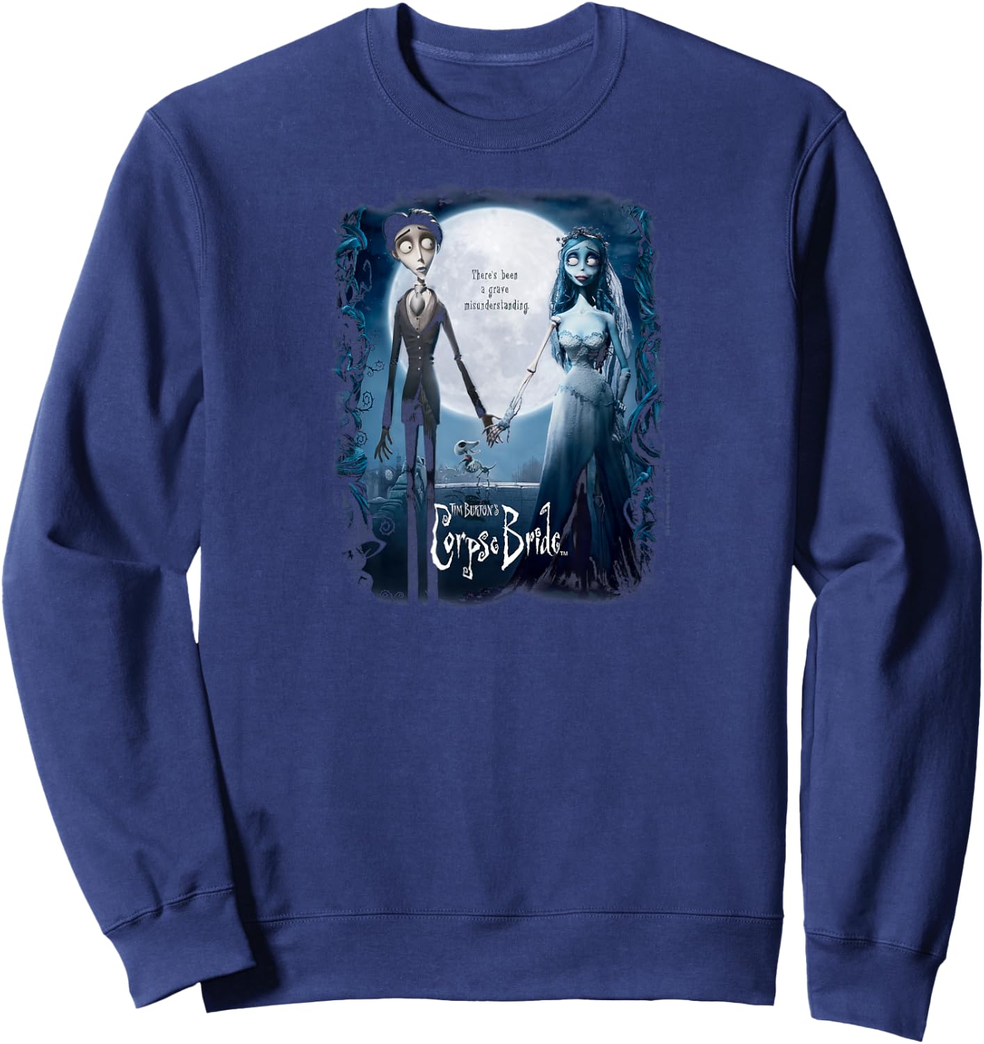 Corpse Bride Poster Sweatshirt - Sweatshirt | Navy