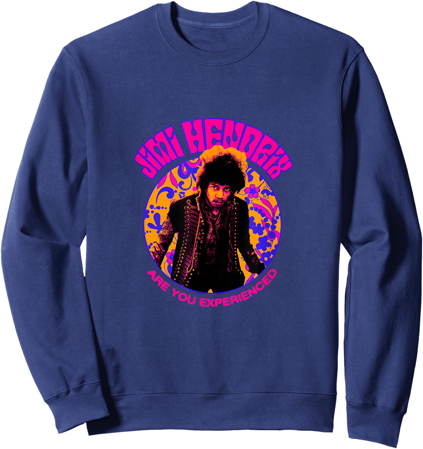 Jimi Hendrix Are You Experienced Sweatshirt - Sweatshirt | Navy