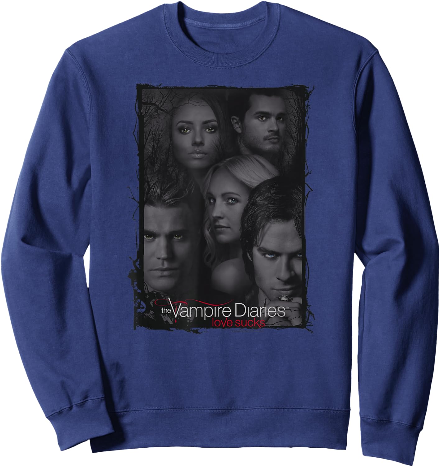 Vampire Diaries So Here We are Sweatshirt - Sweatshirt | Navy