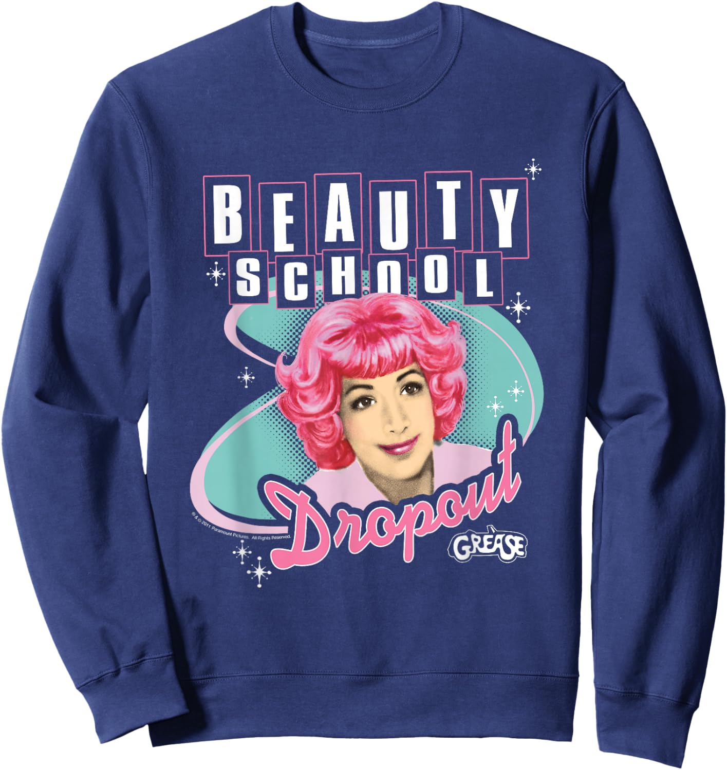 Grease Beauty School Dropout Sweatshirt - Sweatshirt | Navy