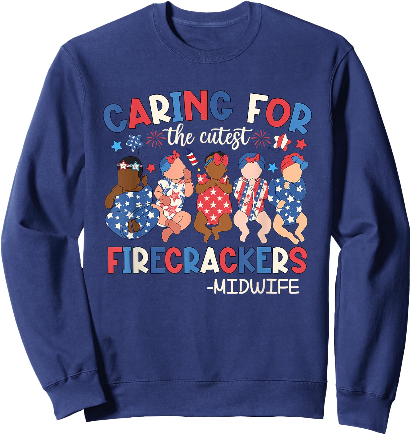 4th of July Sweatshirt - Sweatshirt | Navy