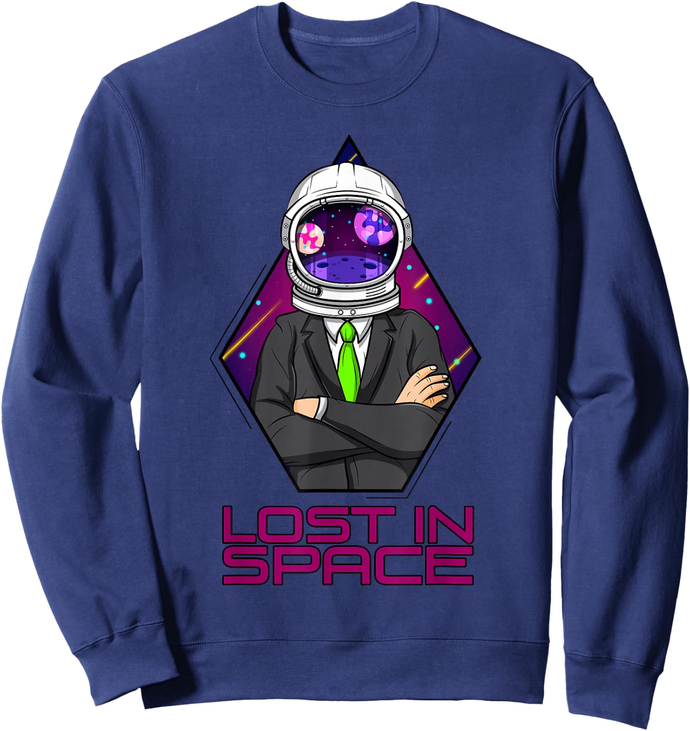 Lost In Space Sweatshirt - Sweatshirt | Navy
