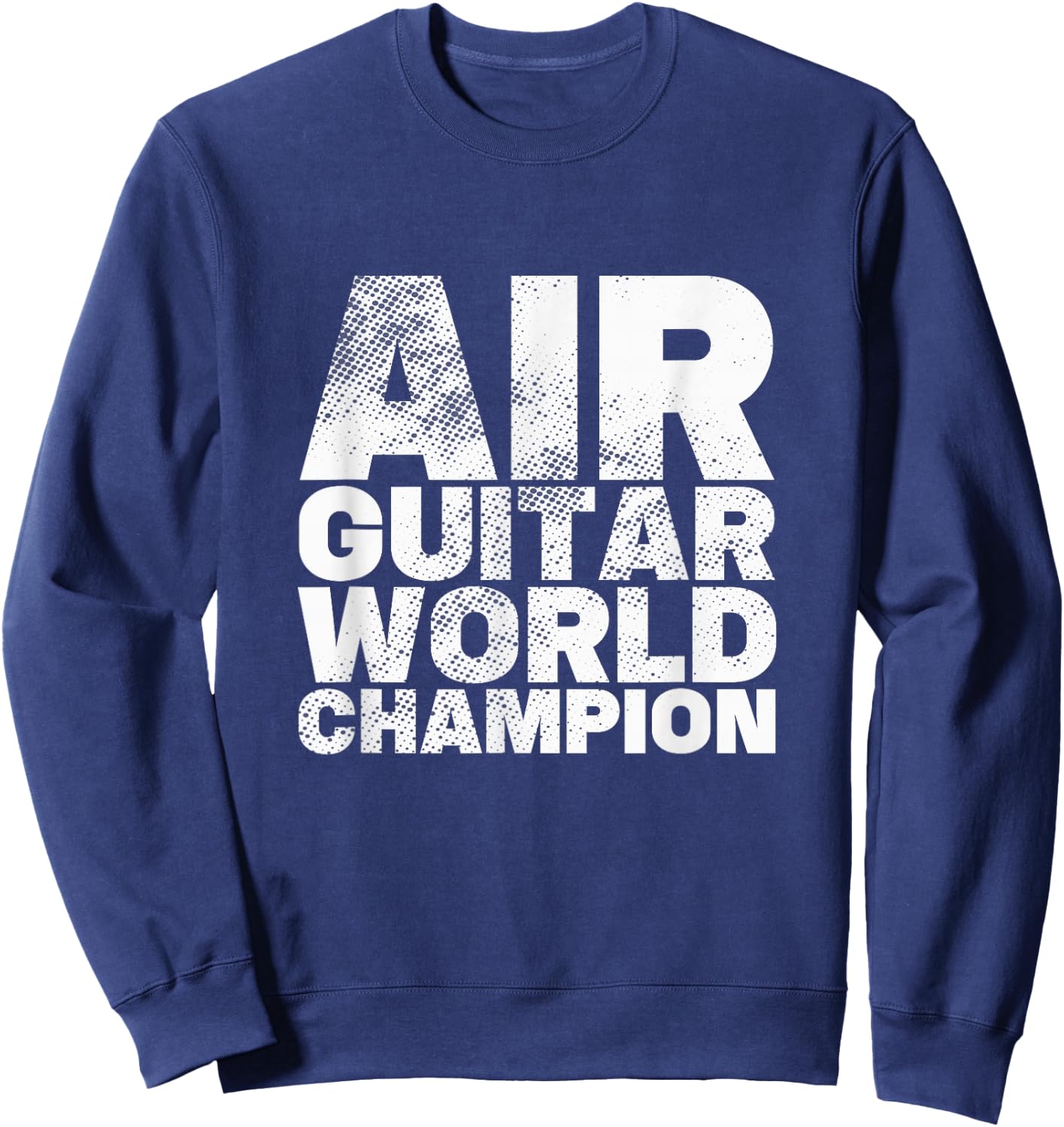 Air Guitar World Champion Sweatshirt - Sweatshirt | Navy