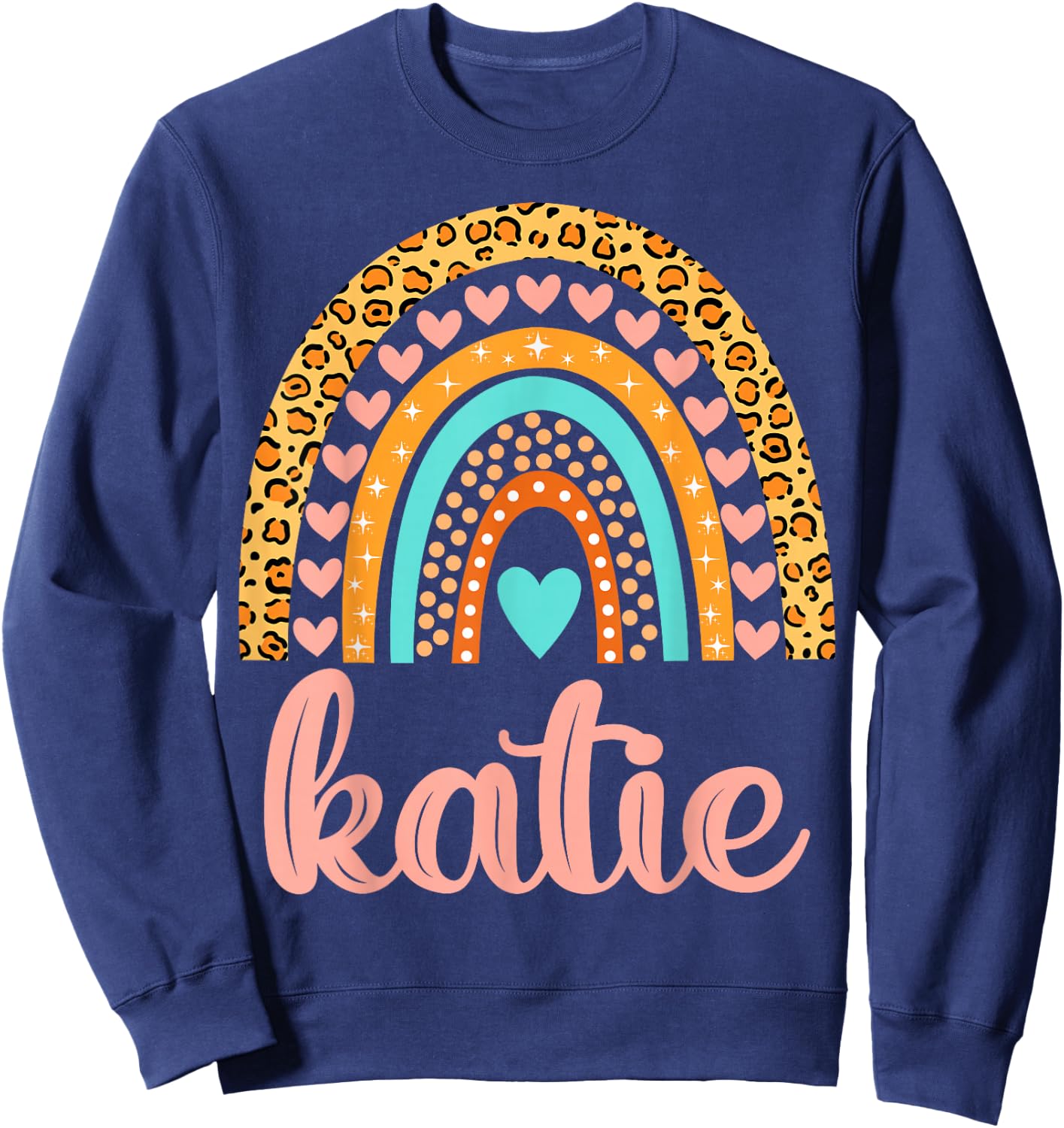 Katie Katie Name Birthday Shirt Gift Sweatshirt - Sweatshirt | Navy