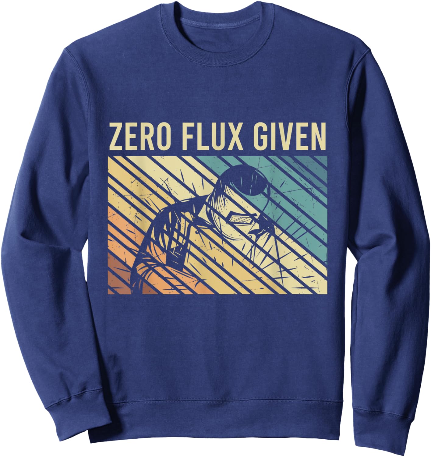 Zero Flux Given Welder Sweatshirt - Sweatshirt | Navy