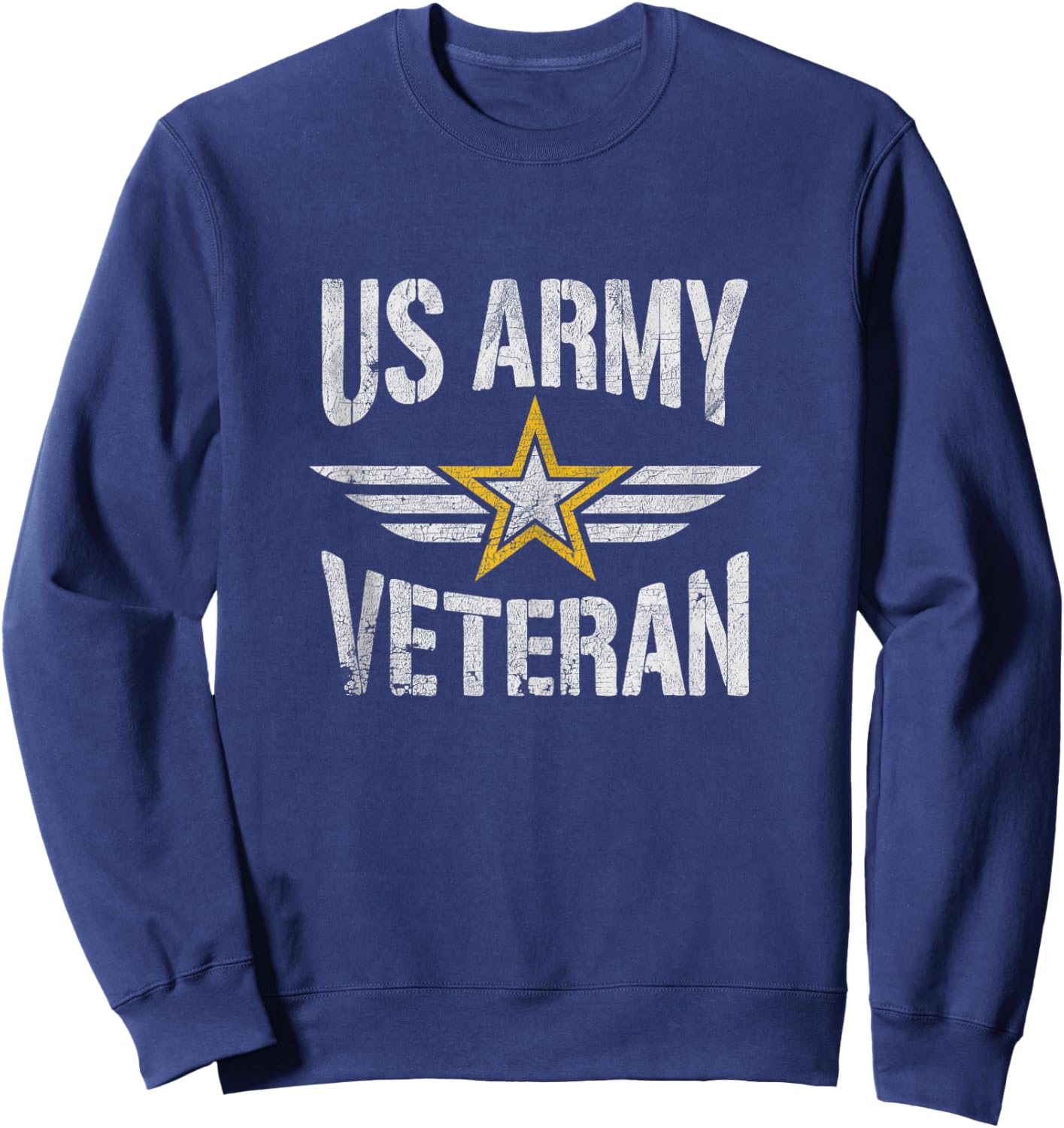 Army Veteran T Shirts Women - US Army Veteran Sweatshirt - Sweatshirt | Navy