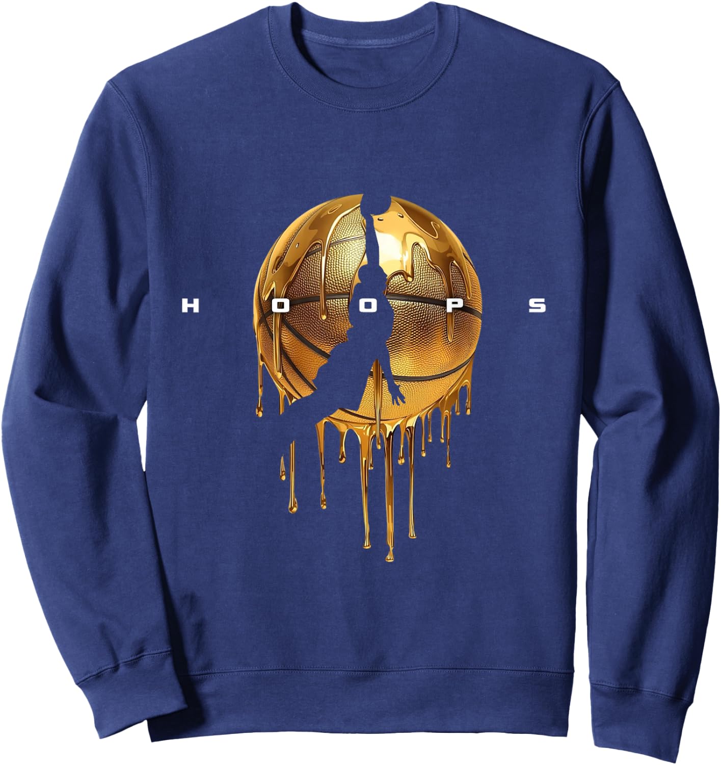 Basketball Sweatshirt - Sweatshirt | Navy