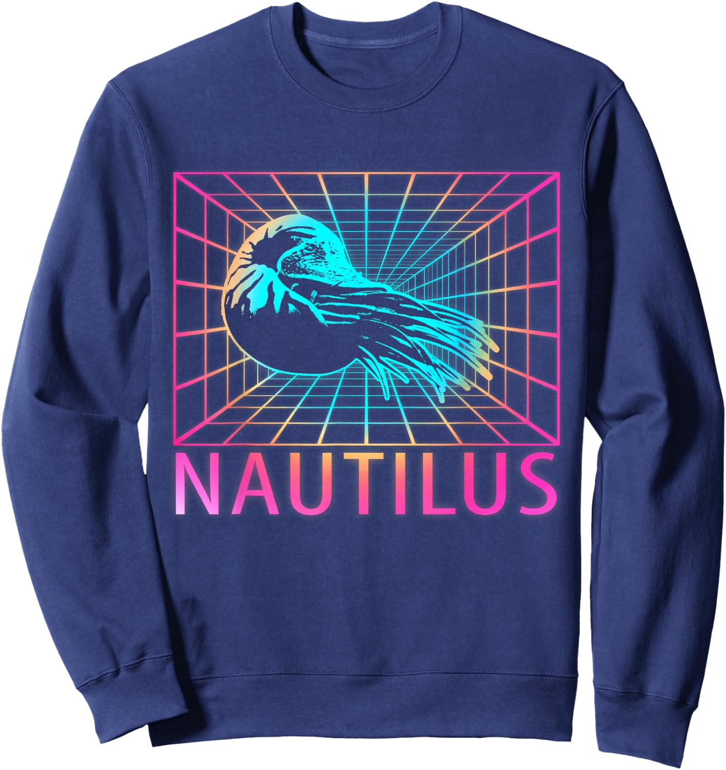 Nautilus Retro Gift Sweatshirt - Sweatshirt | Navy