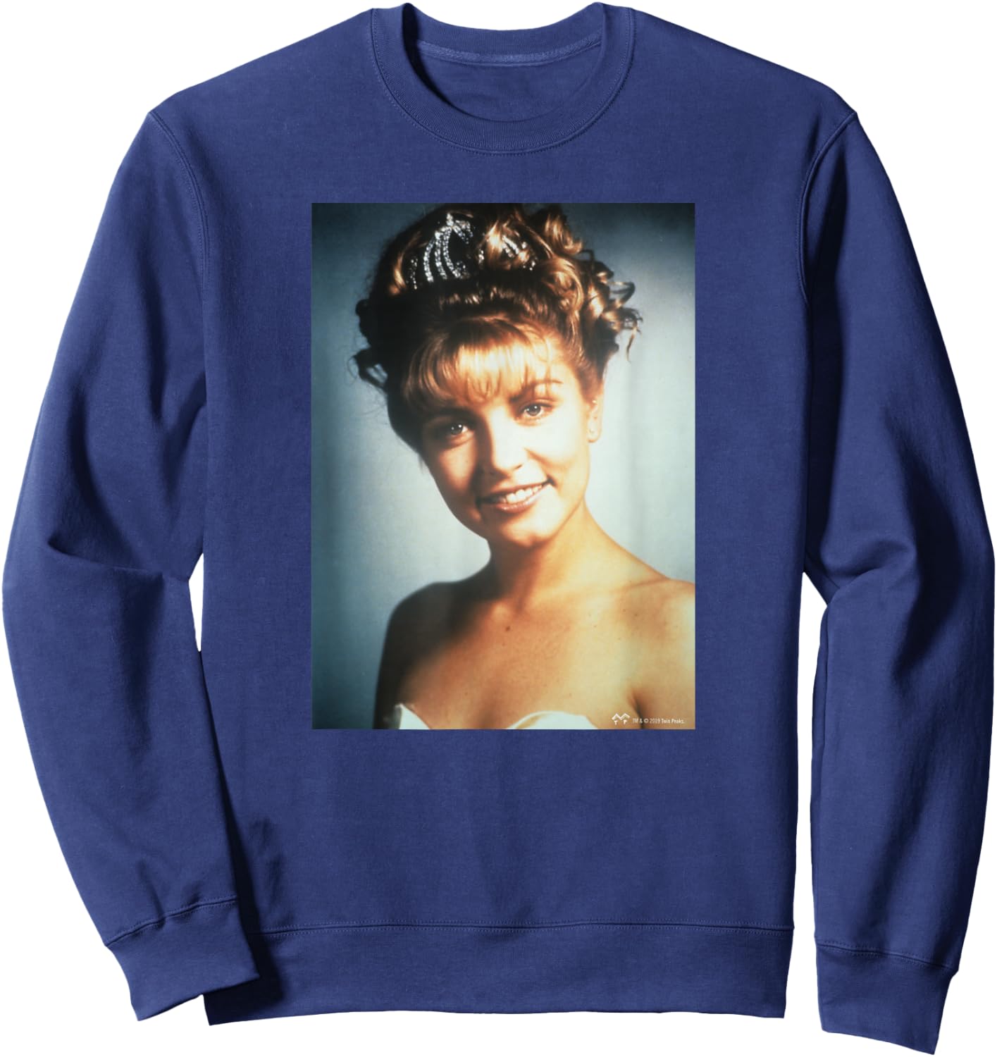 Twin Peaks Laura Palmer Prom Picture Sweatshirt - Sweatshirt | Navy