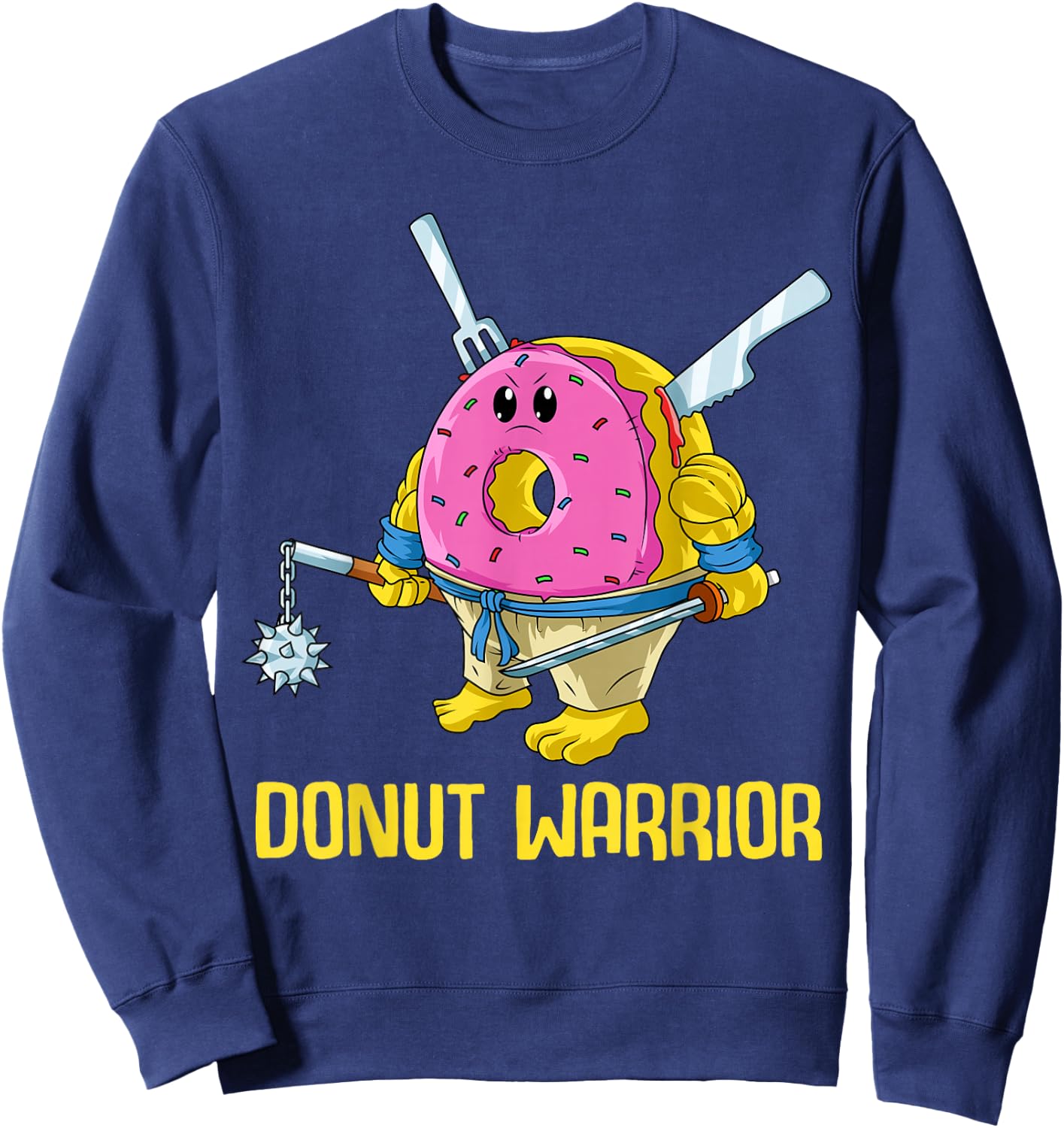 Doughnut Baking Baker Doughnut Pastry - Doughnut Sweatshirt - Sweatshirt | Navy