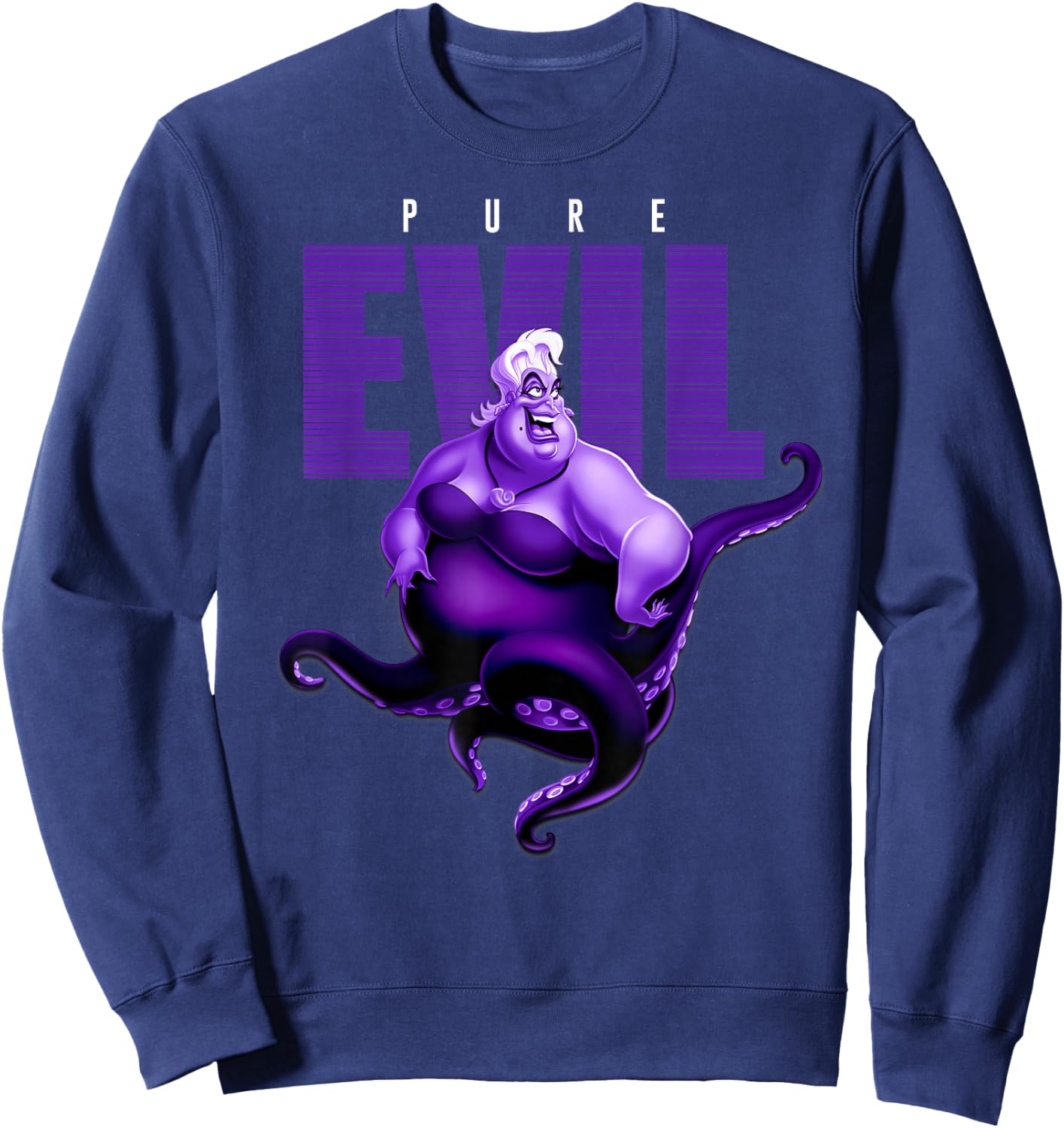 Disney - Ursula pure evil Sweatshirt - Sweatshirt | Navy