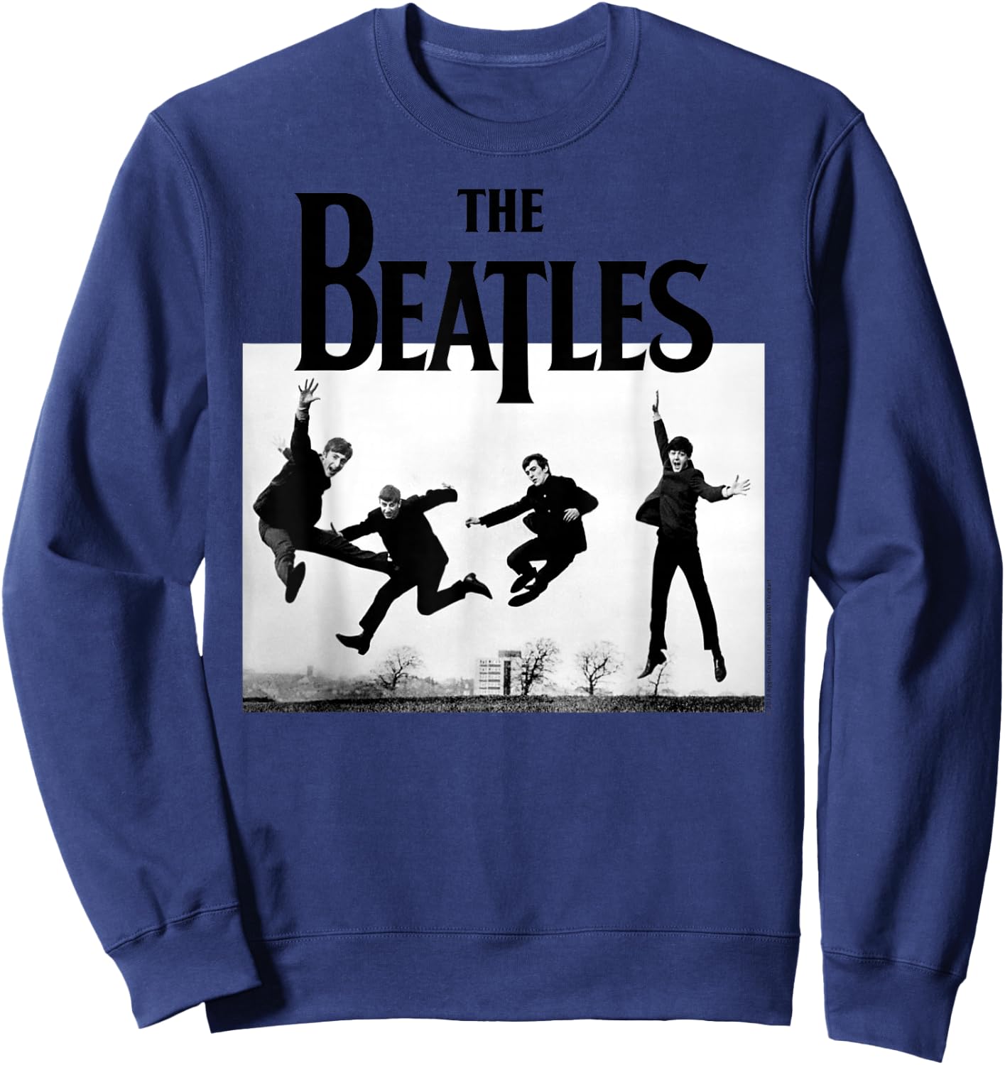 The Beatles Jump in Sefton Park Sweatshirt - Sweatshirt | Navy