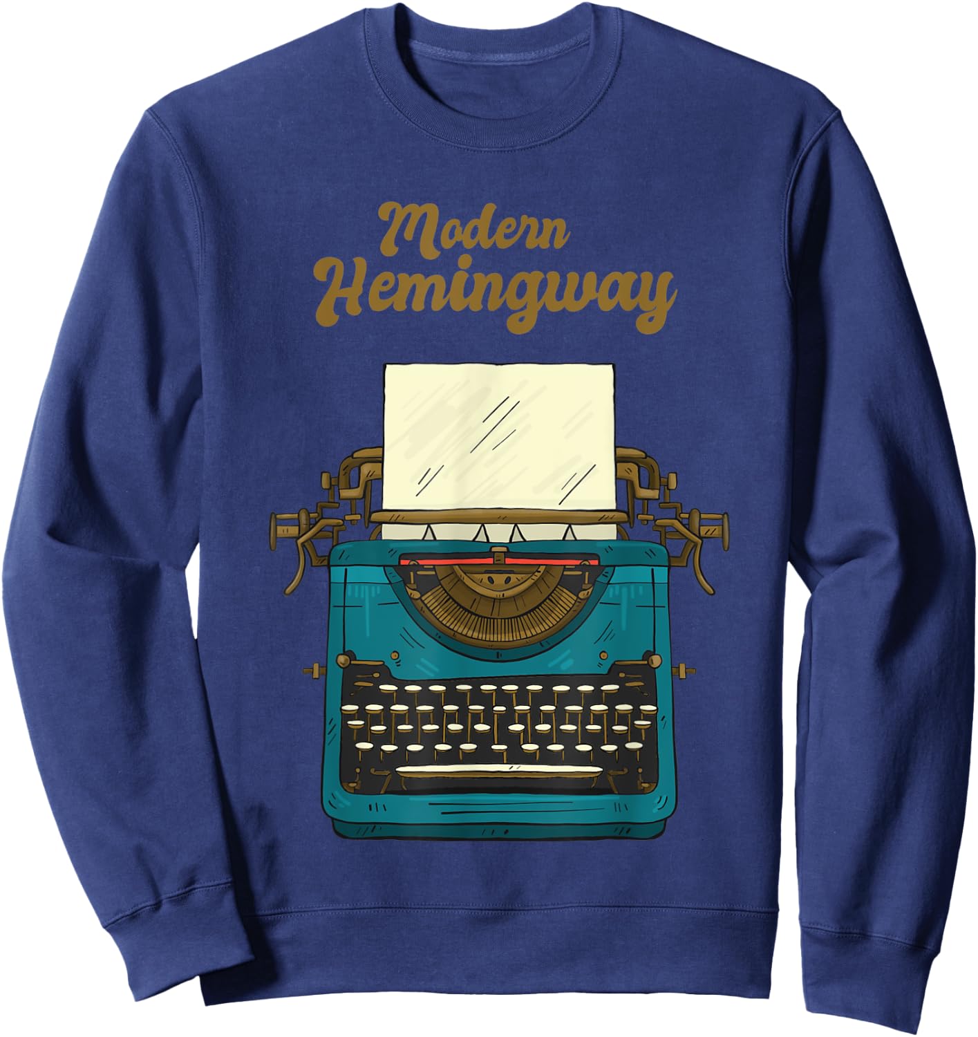 Modern Hemingway Sweatshirt - Sweatshirt | Navy