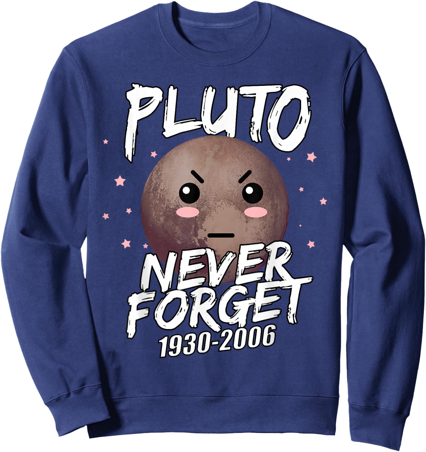 Pluto Never Forgets Sweatshirt - Sweatshirt | Navy