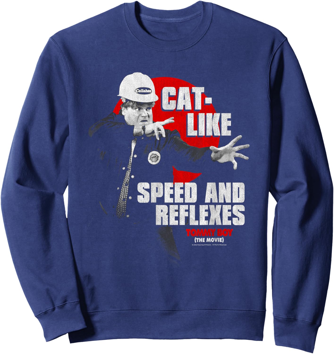 Tommy Boy Cat Like Sweatshirt - Sweatshirt | Navy